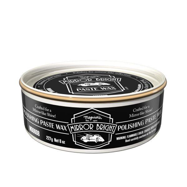 Autovaha Meguiars Mirror Bright Polishing Paste Wax, 227 g, Pelkkä vaha