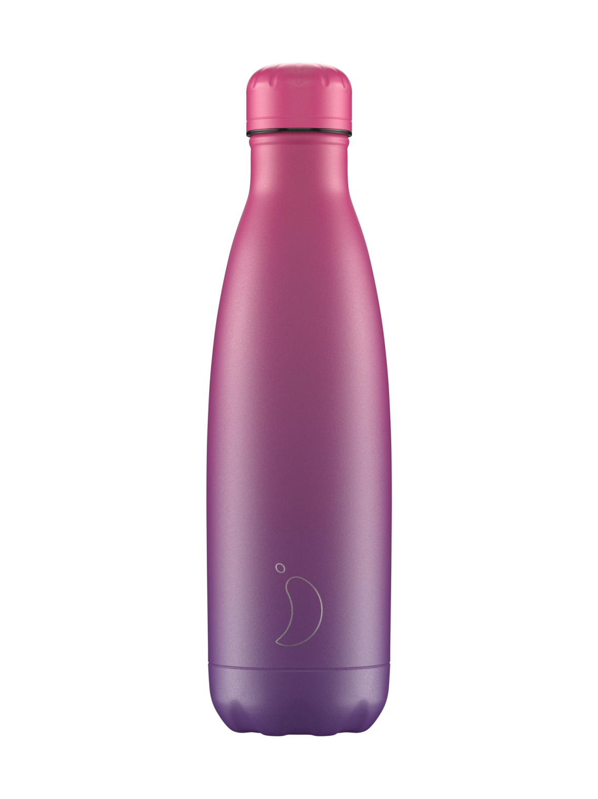 Gradient purple  & fuschia -juomapullo 500 ml