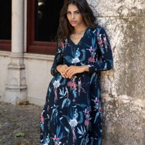Amélie Layered Dress Bluebird