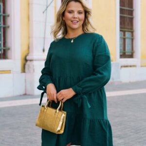 Hailey Mekko Kuusenvihreä