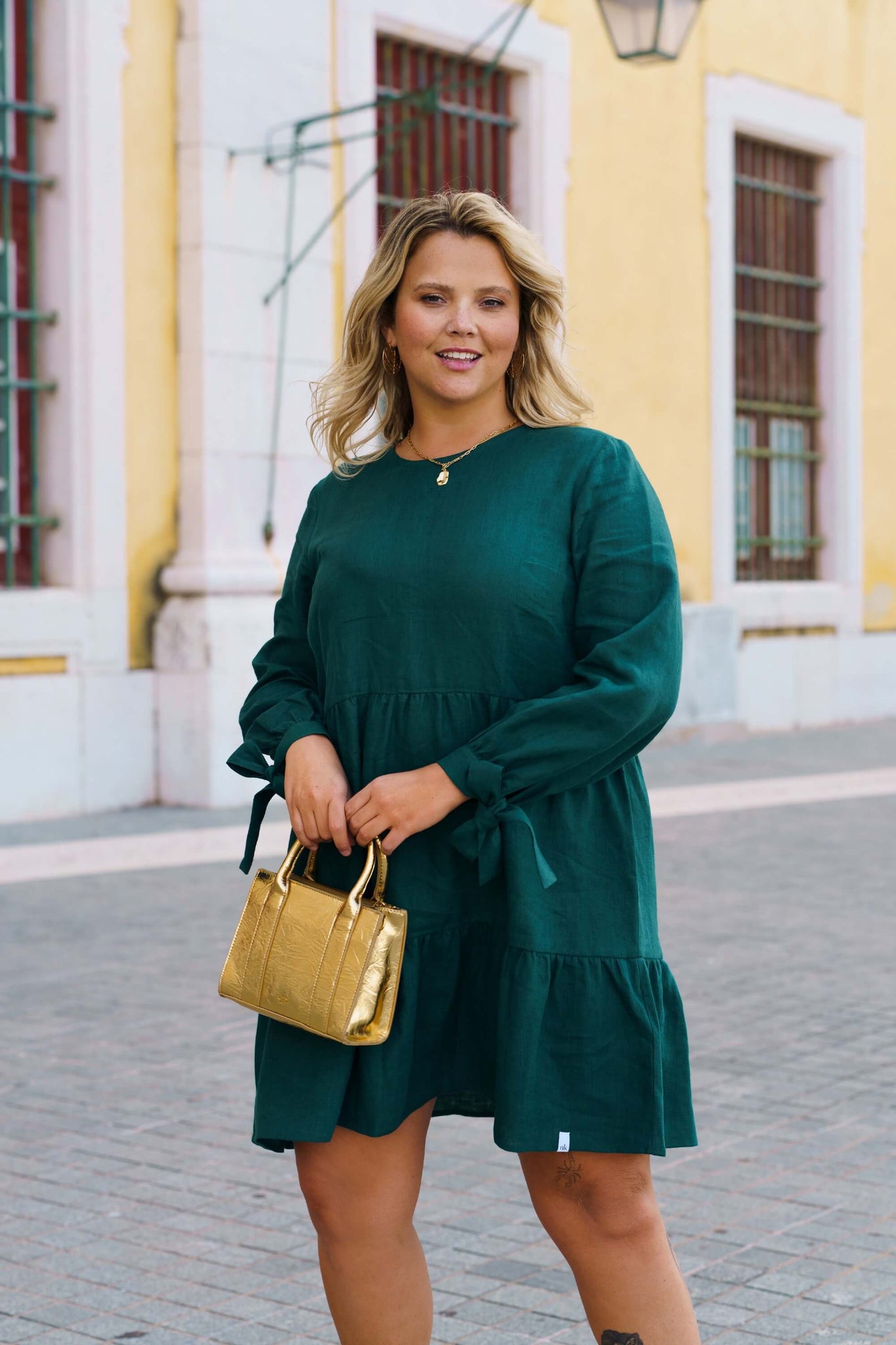 Hailey Mekko Kuusenvihreä
