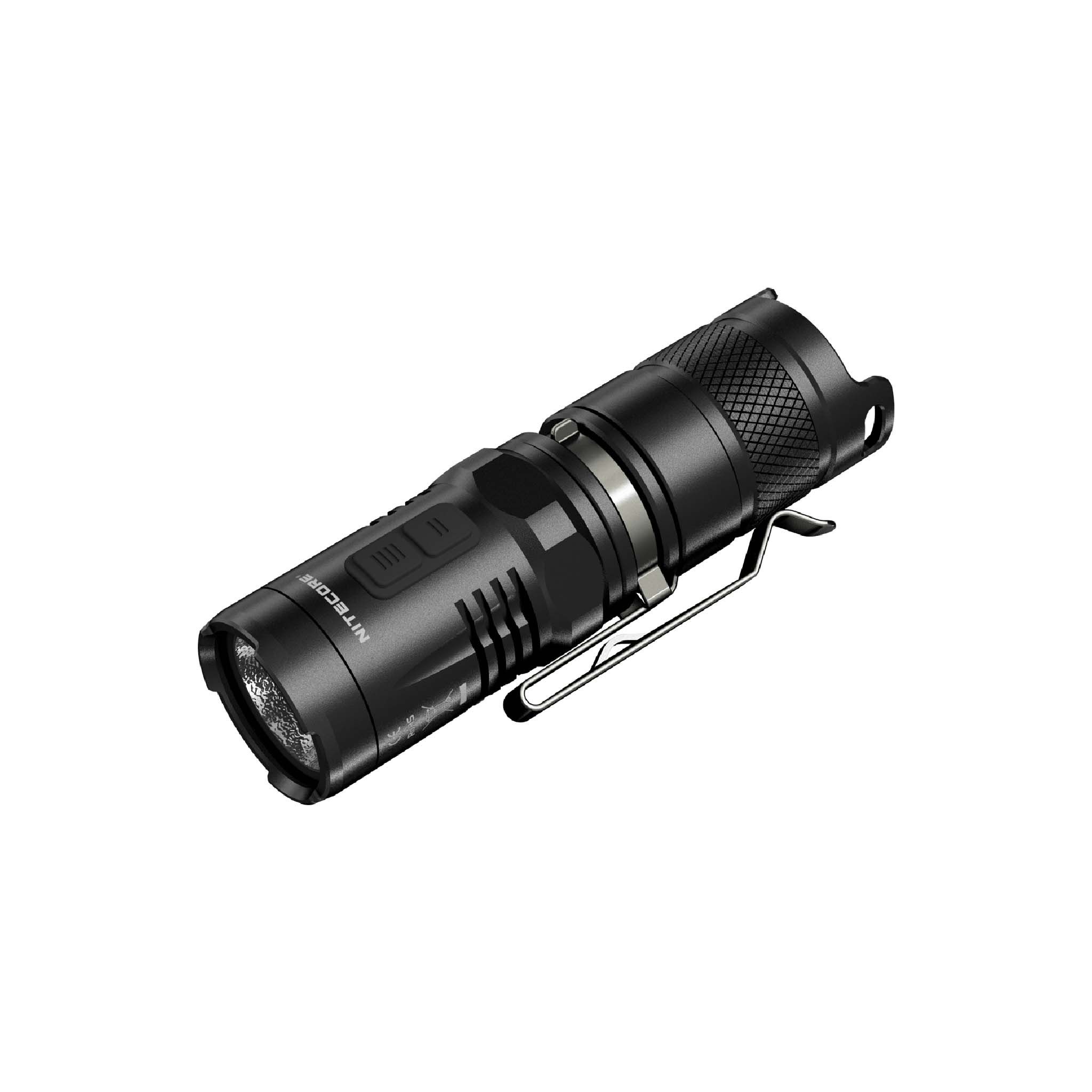 Taskulamppu Nitecore MT10C - 920 lm / 91 mm / Paristokäyttöinen, Pelkkä valaisin