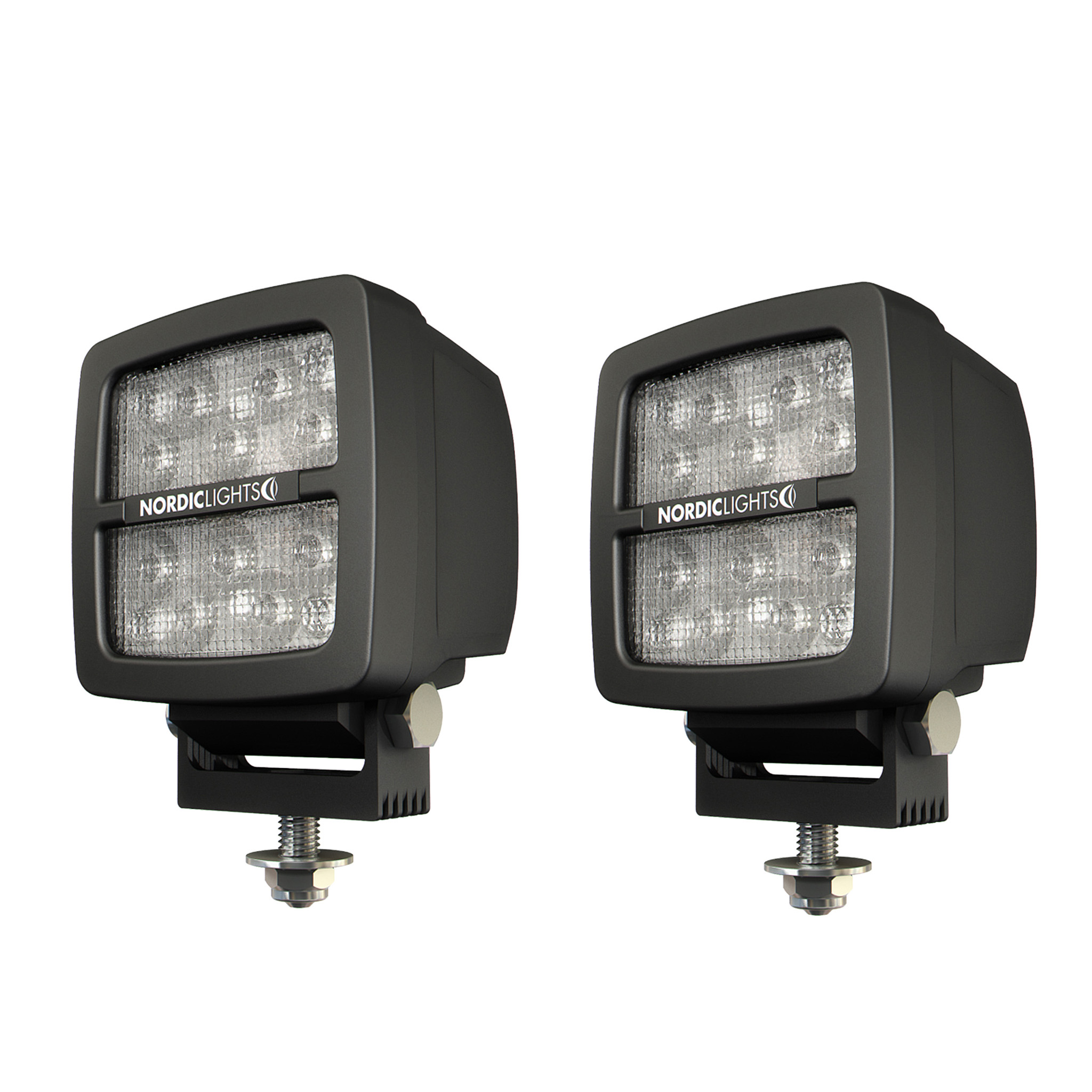 Työvalo Nordic Lights N4406 - 11 cm / 22W / Leveä, 2 kpl