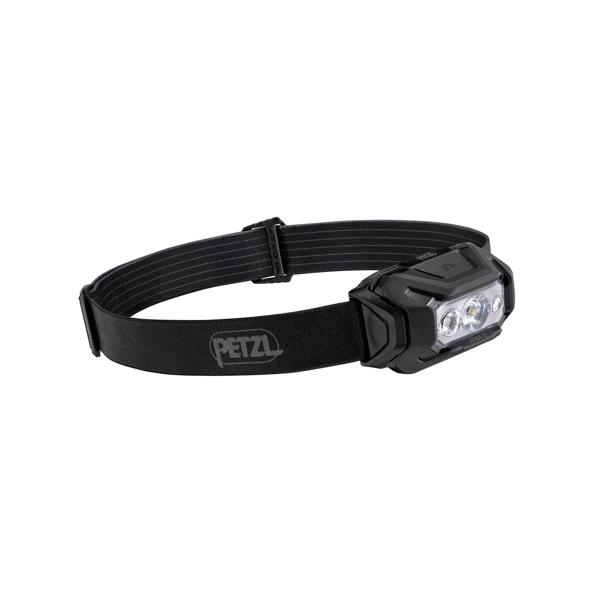 Otsalamppu Petzl Aria 2 RGB - 450 lm / Paristokäyttöinen, Musta