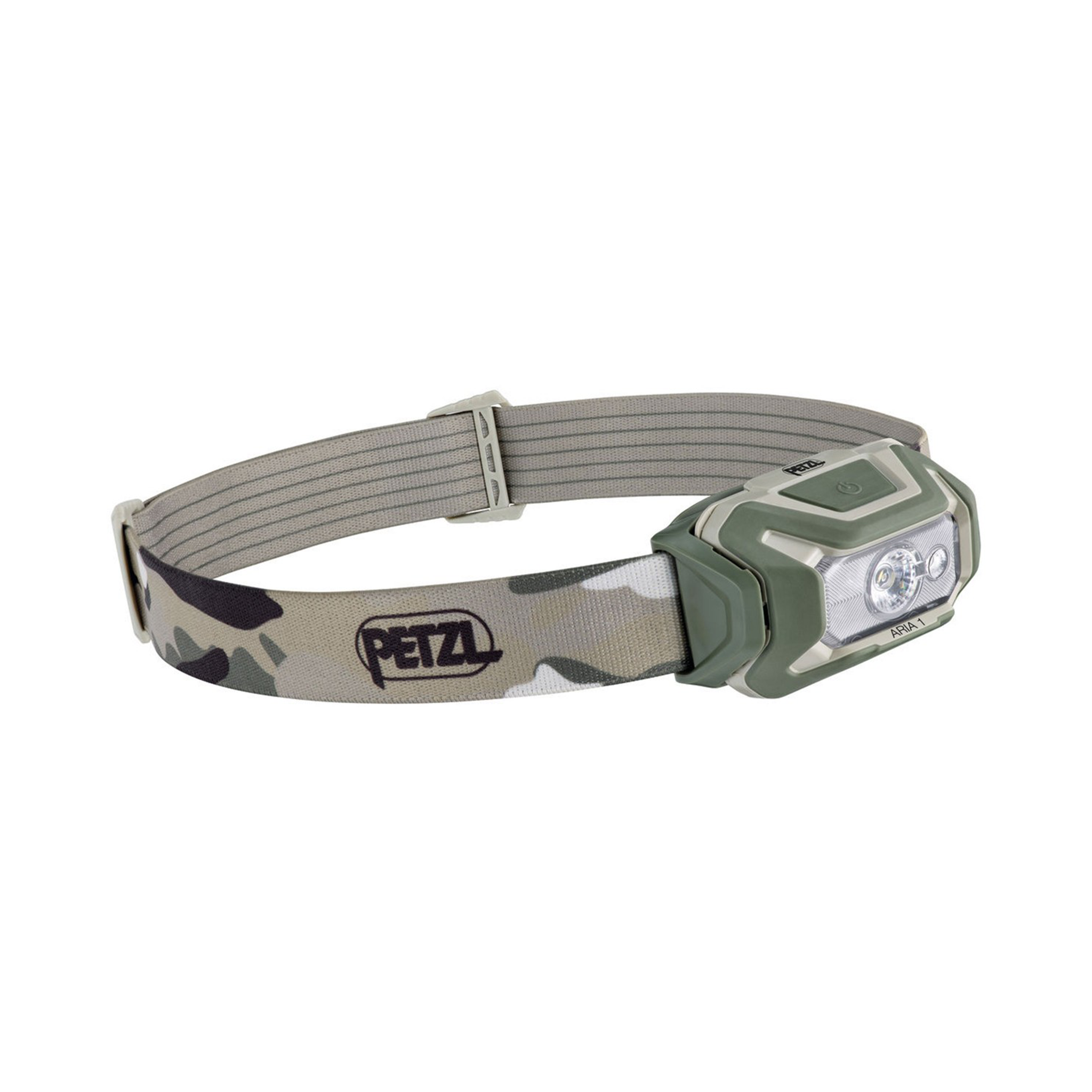 Otsalamppu Petzl Aria 1 RGB - 350 lm / Paristokäyttöinen, Camo