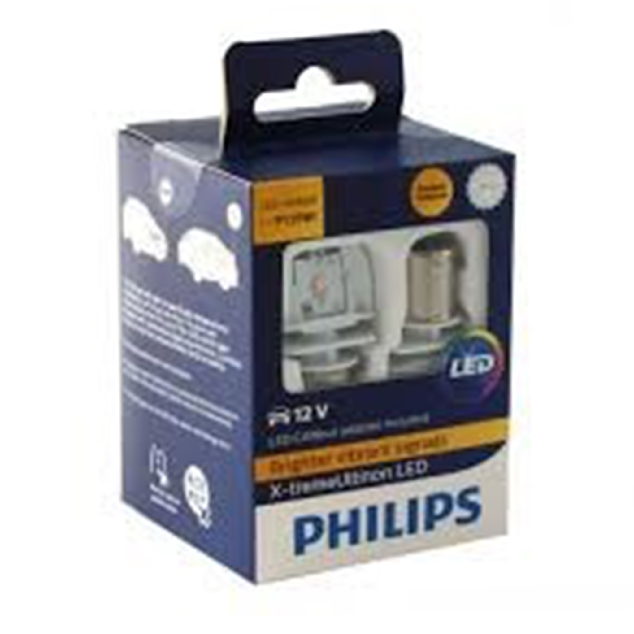 LED-polttimot PHILIPS BAU15s (PY21), X-tremeUltinon +200%