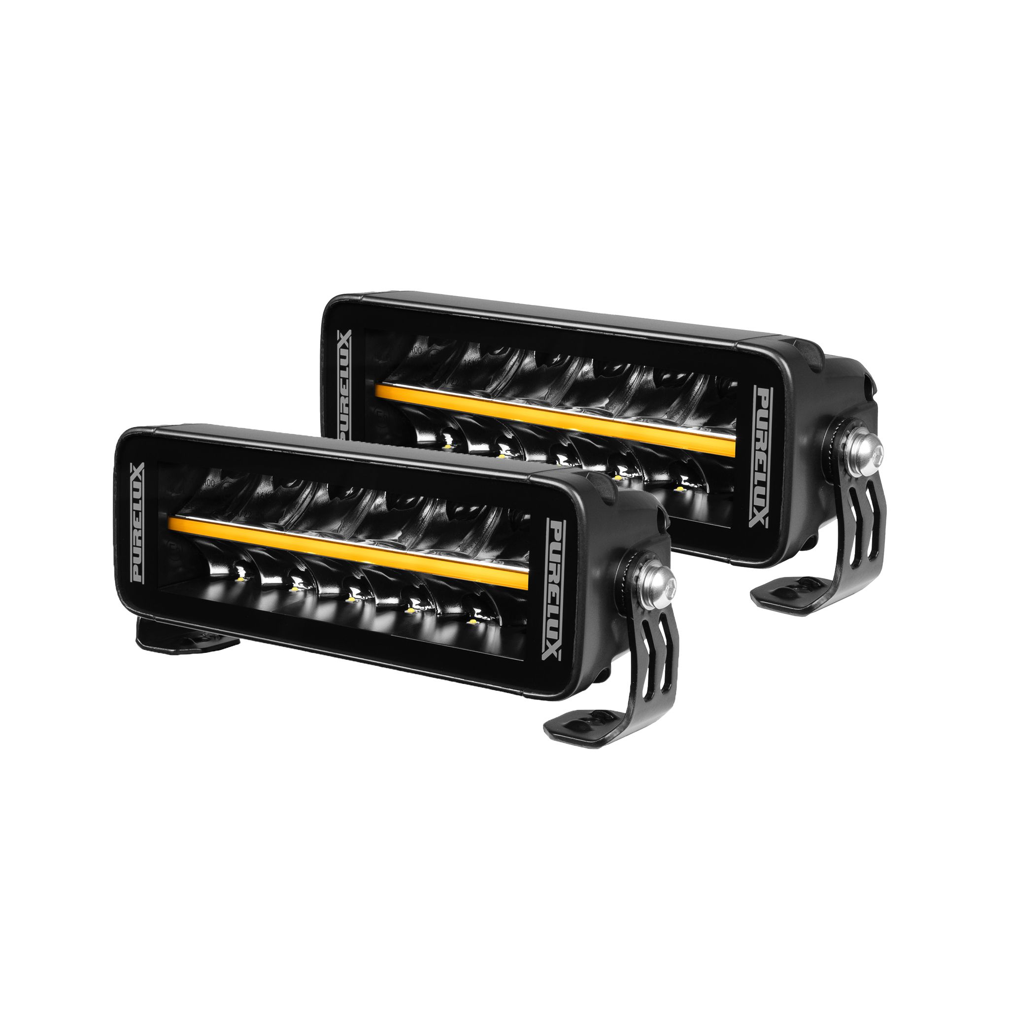 Lisävalo Purelux Black Boost S200 Gen3 - Suora / 20 cm / 60W / Ref. 25, 2 kpl