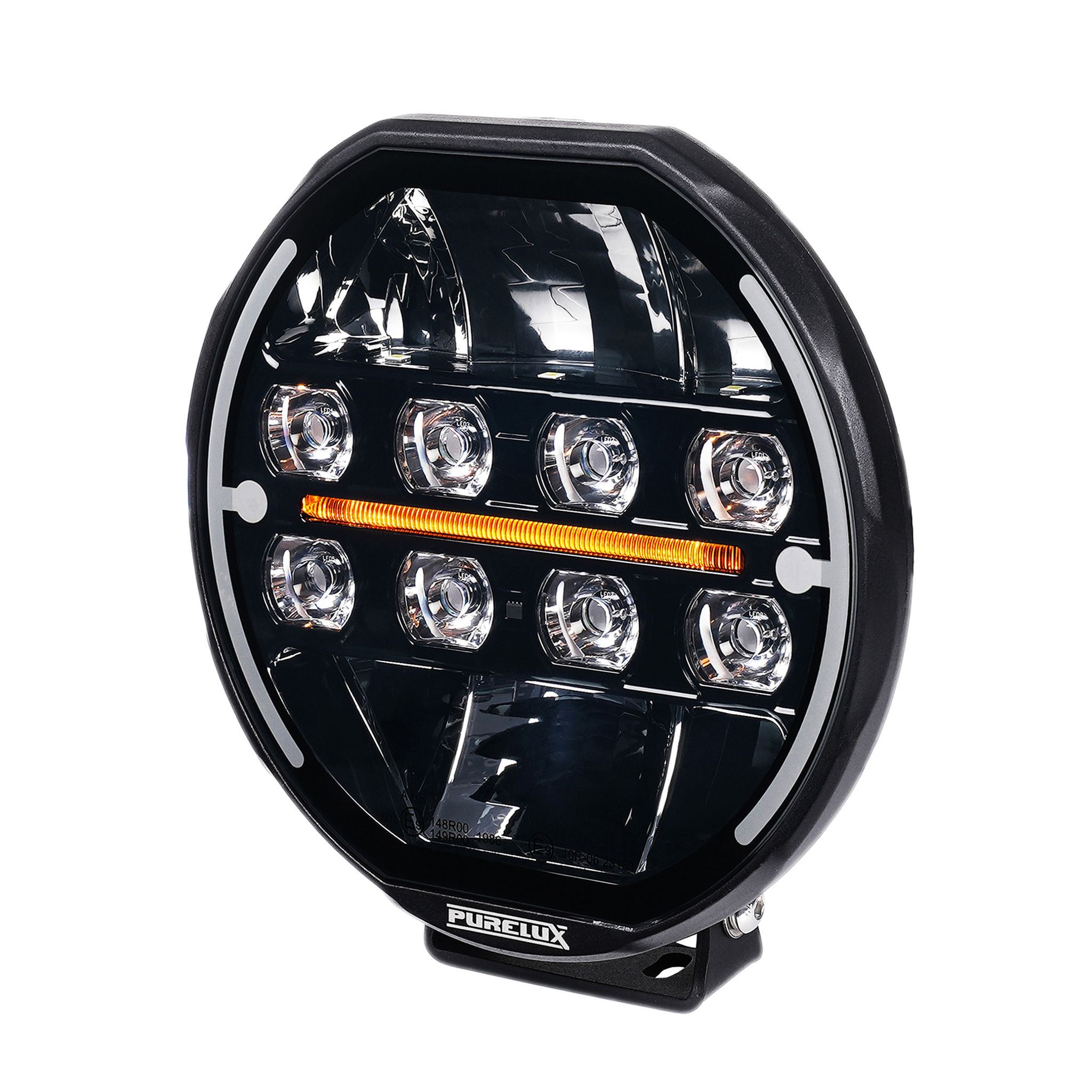 Lisävalo Purelux Heat 9200 - Pyöreä / 22 cm / 200W / Ref. 30, 1 kpl