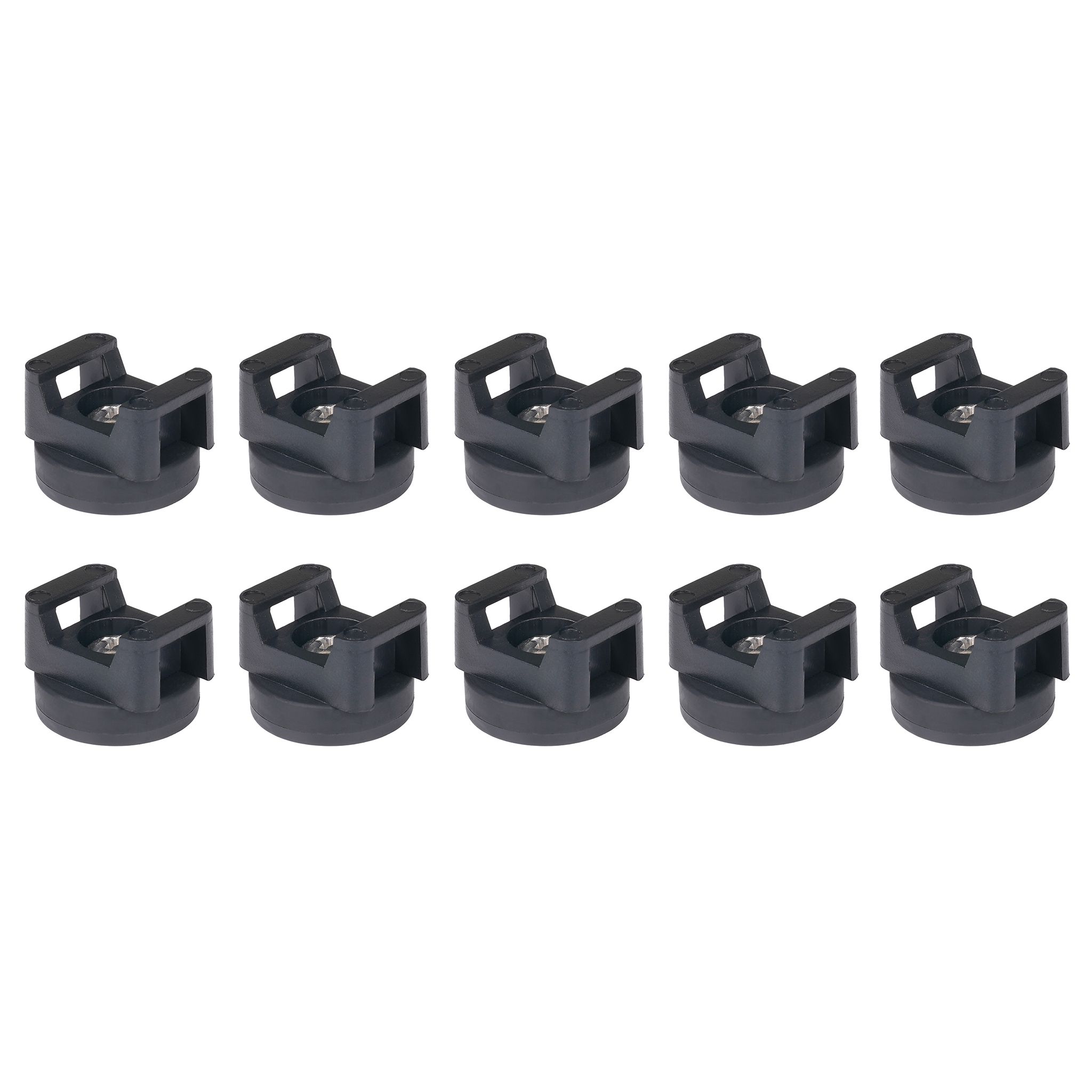 Kaapelikiinnike Purelux Magnetic Cable Tie Mount, 22 mm, 10 kpl