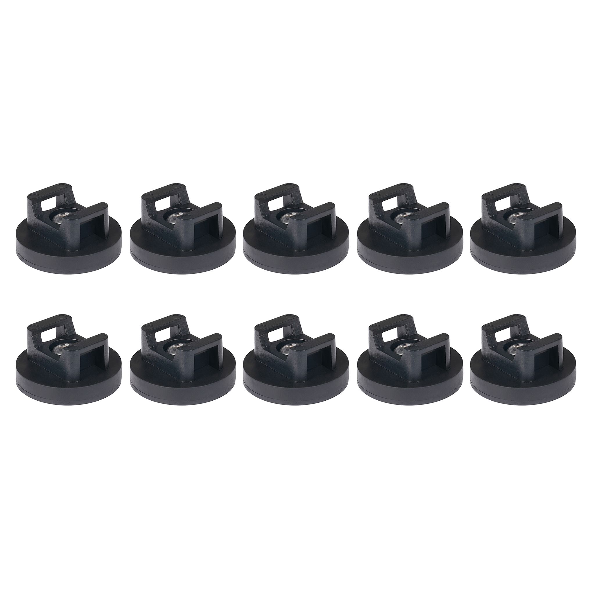 Kaapelikiinnike Purelux Magnetic Cable Tie Mount, 31 mm, 10 kpl