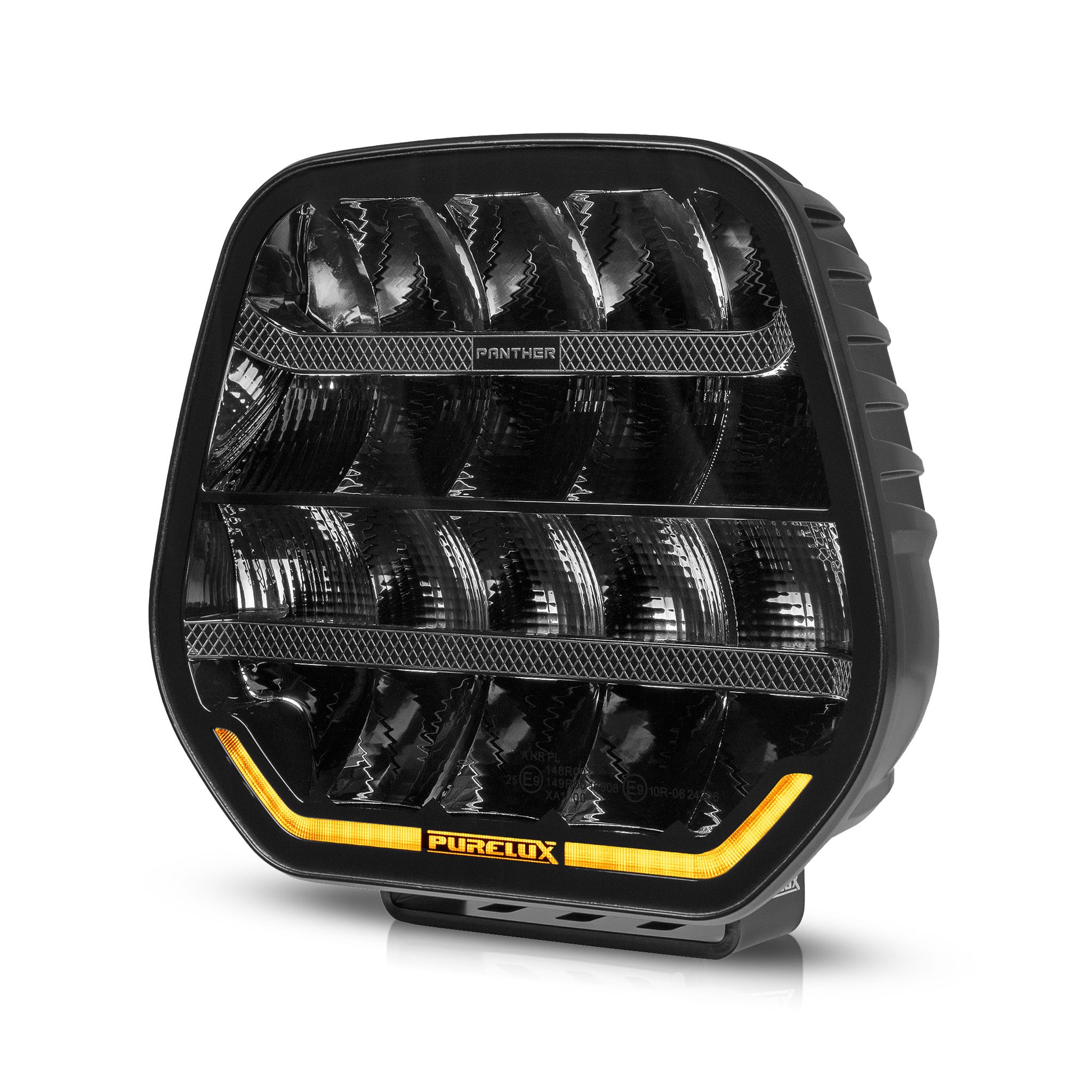 Lisävalo Purelux Panther 9 - Pyöreä / 23 cm / 210W / Ref. 25, 1 kpl