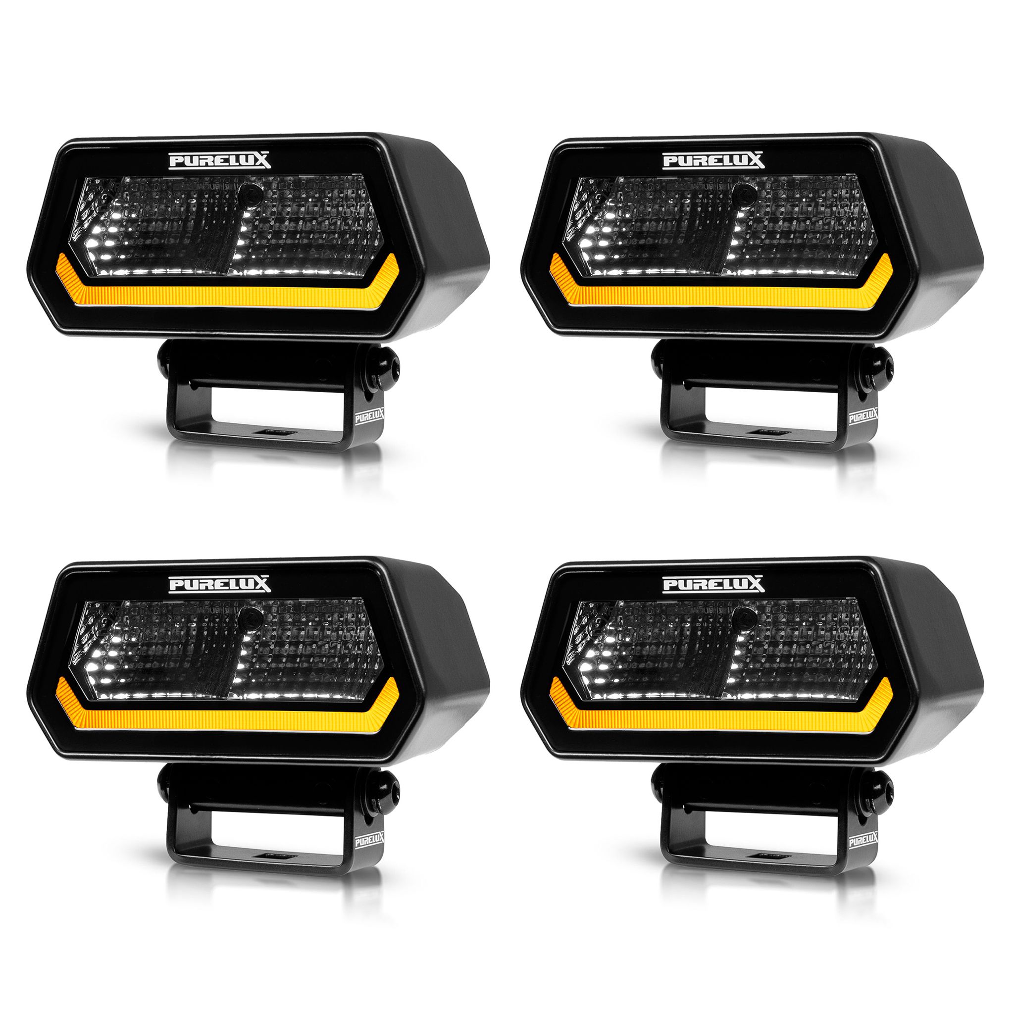Työvalo Purelux Panther Alpha 20 - 10 cm / 20W / Leveä, 4 kpl