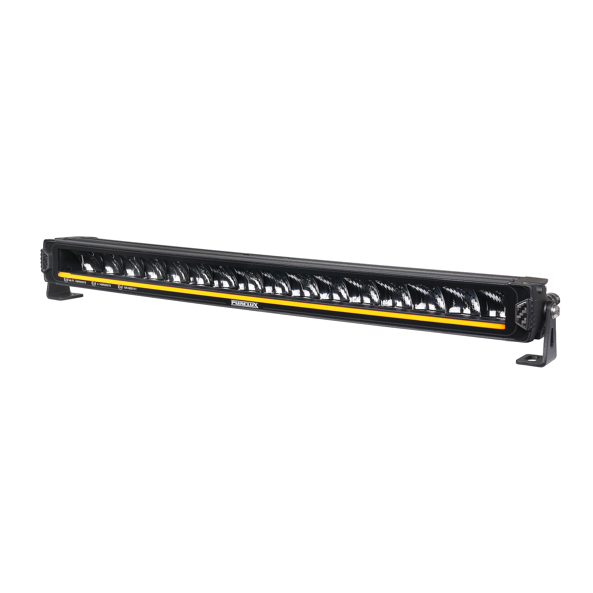 Lisävalo Purelux Road Curve C530 Slim - Kaareva / 53 cm / 160W / Ref. 37.5, 1 kpl