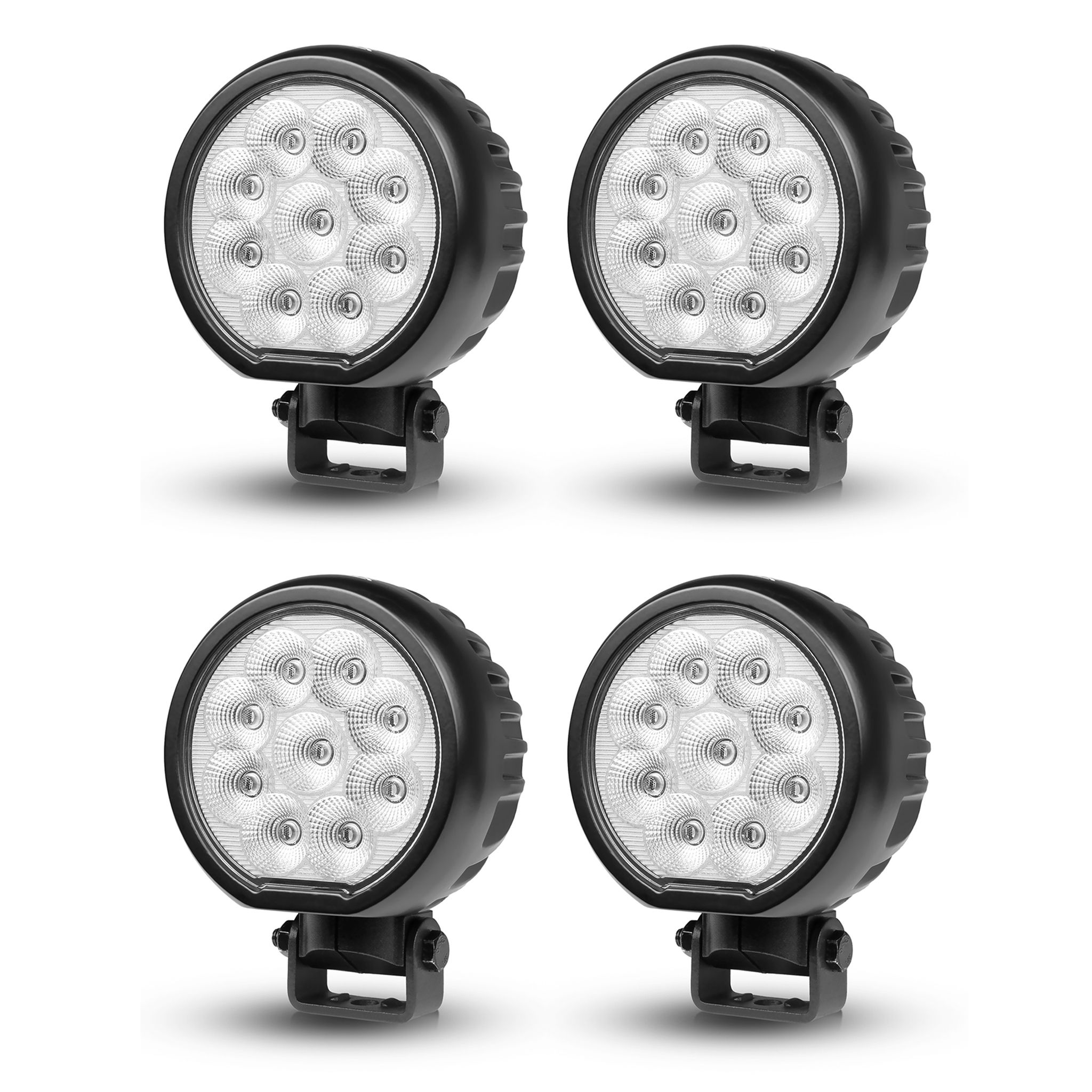 Työvalo Purelux Rotatable 90 Gen2 - 13 cm / 90W / Leveä, 4 kpl