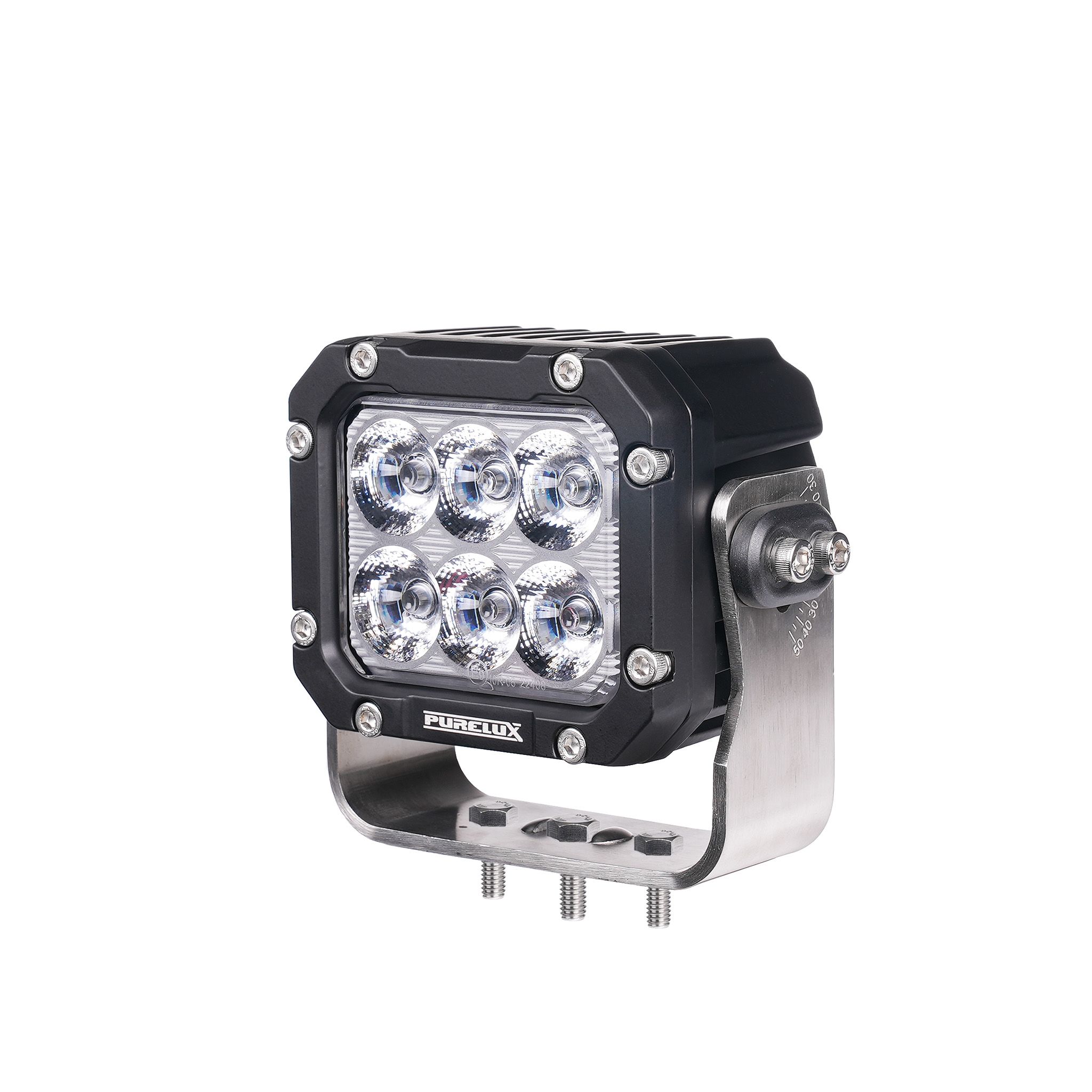 Työvalo Purelux Square 60 HD Gen2 - 14 cm / 60W / Kapea, 1 kpl (Gen1)