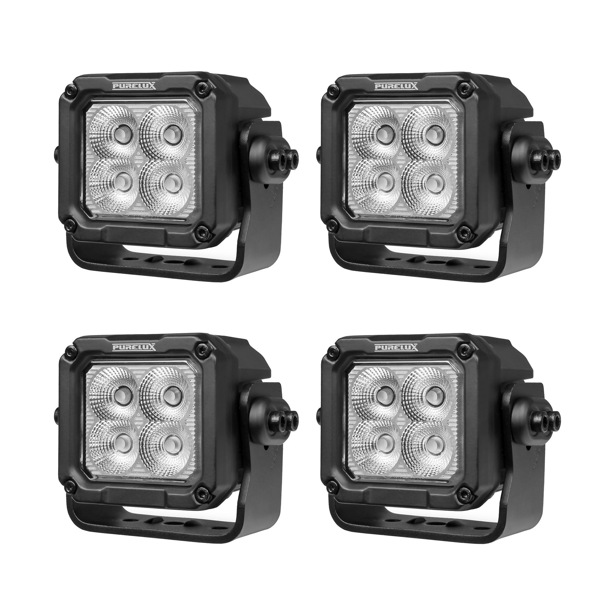 Työvalo Purelux Square 40 HD ADR - 12 cm / 40W / Leveä, 4 kpl