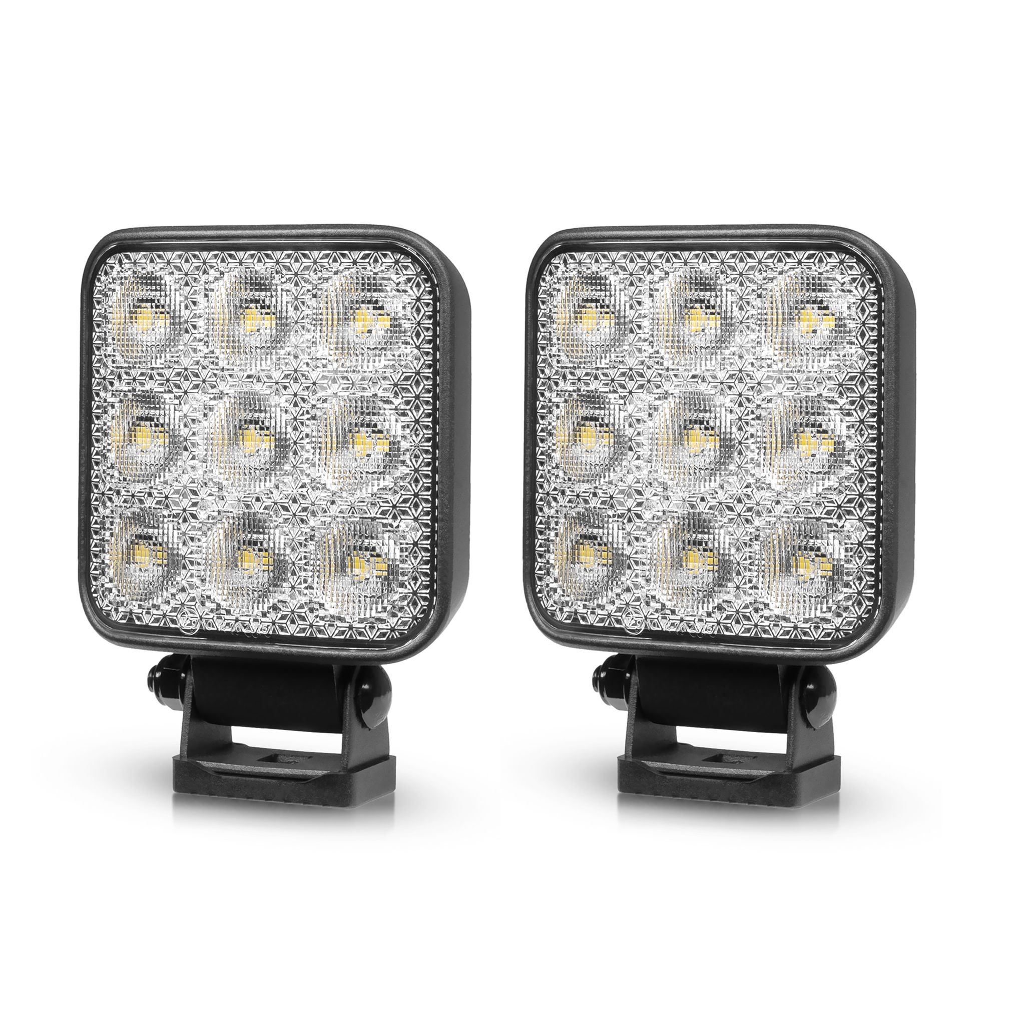 Työvalo Purelux Standard Square 42 - 10 cm / 42W / Leveä, 2 kpl