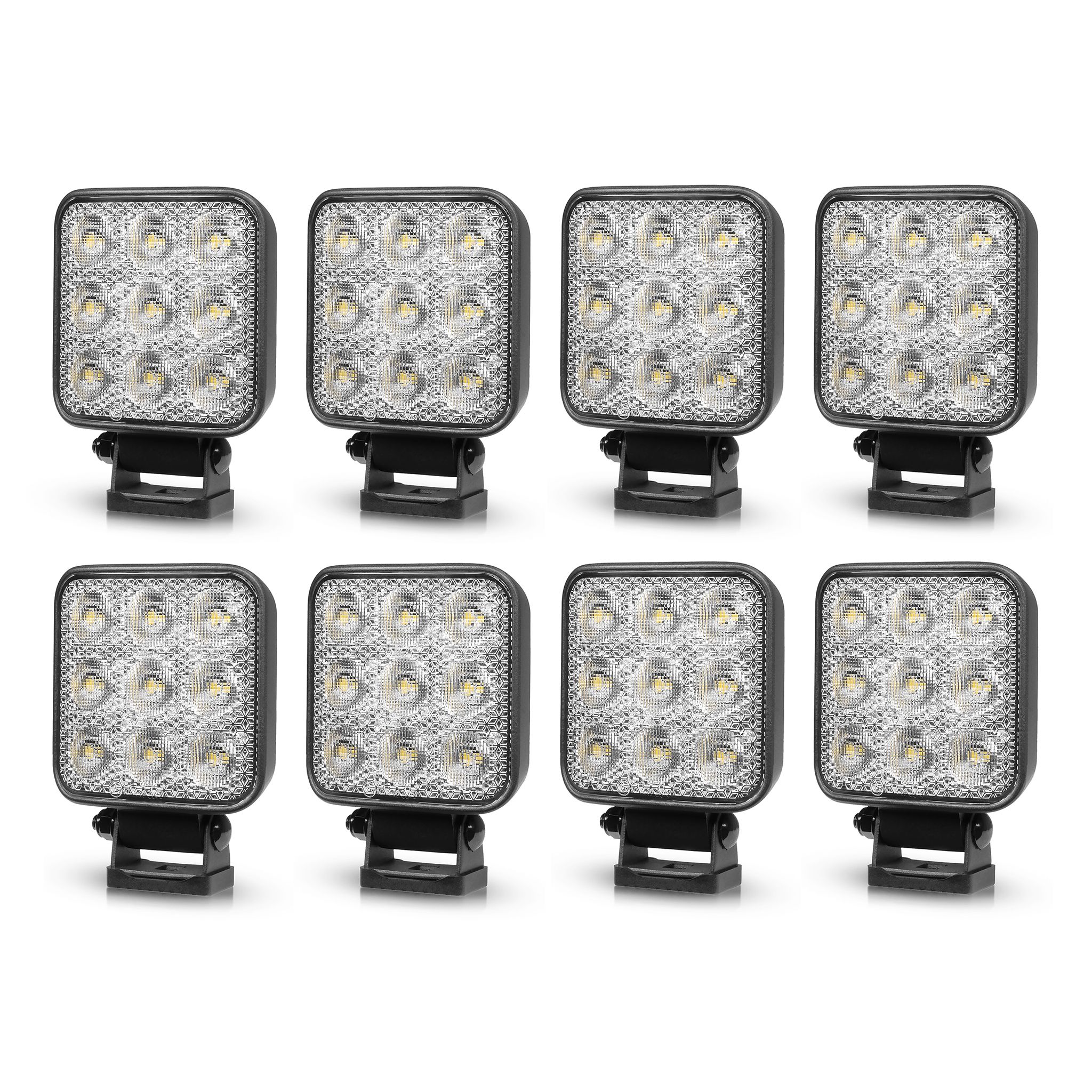 Työvalo Purelux Standard Square 42 - 10 cm / 42W / Leveä, 8 kpl