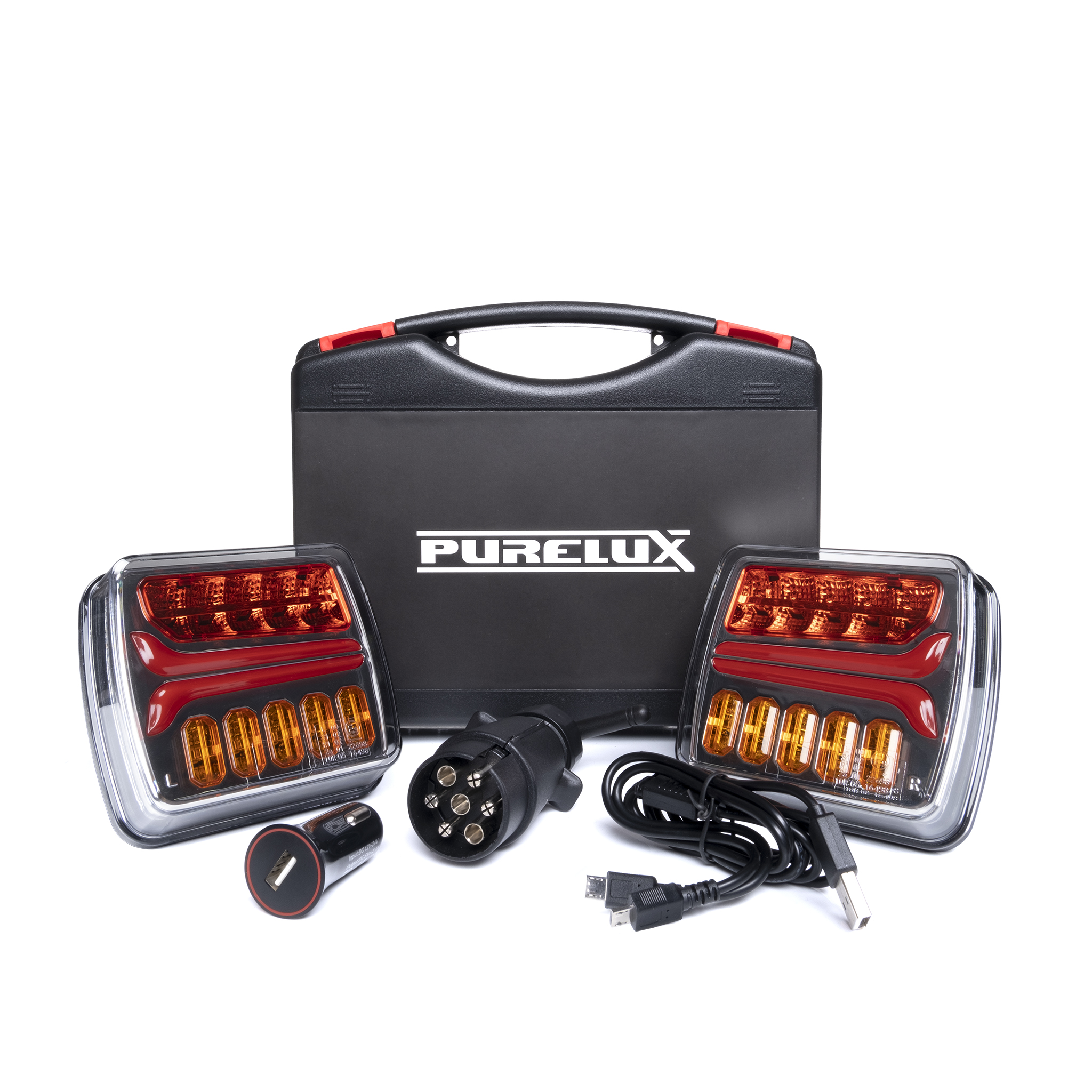 Takavalosarja Purelux Wireless Trailer Light Kit - Langaton / Magneettinen kiinnitys