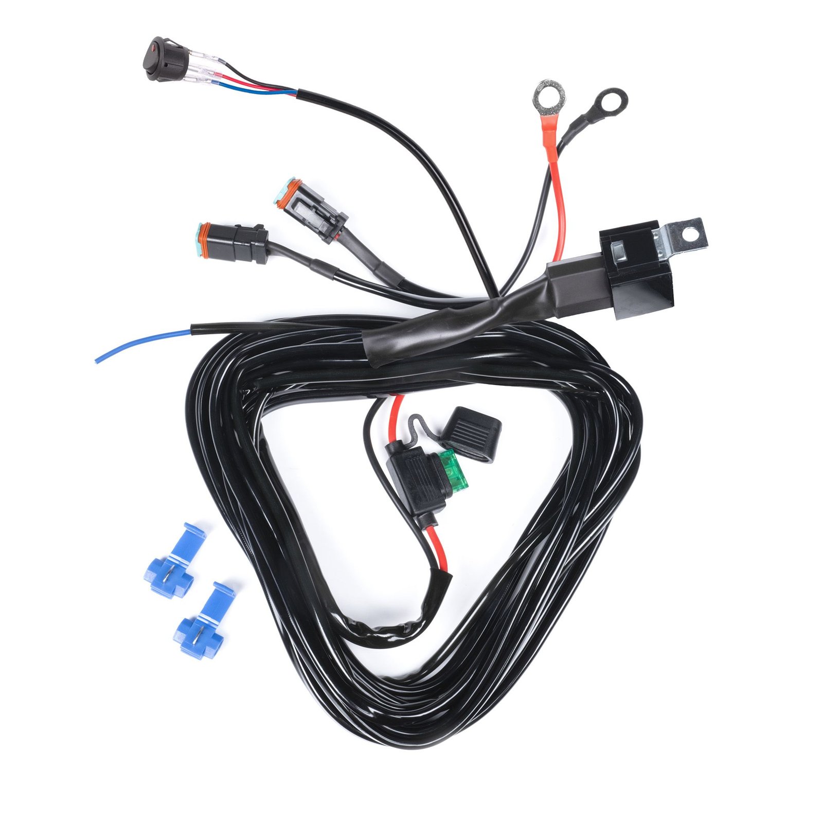 Relejohtosarja Purelux Pro Serie kytkimellä 12V, DT-2