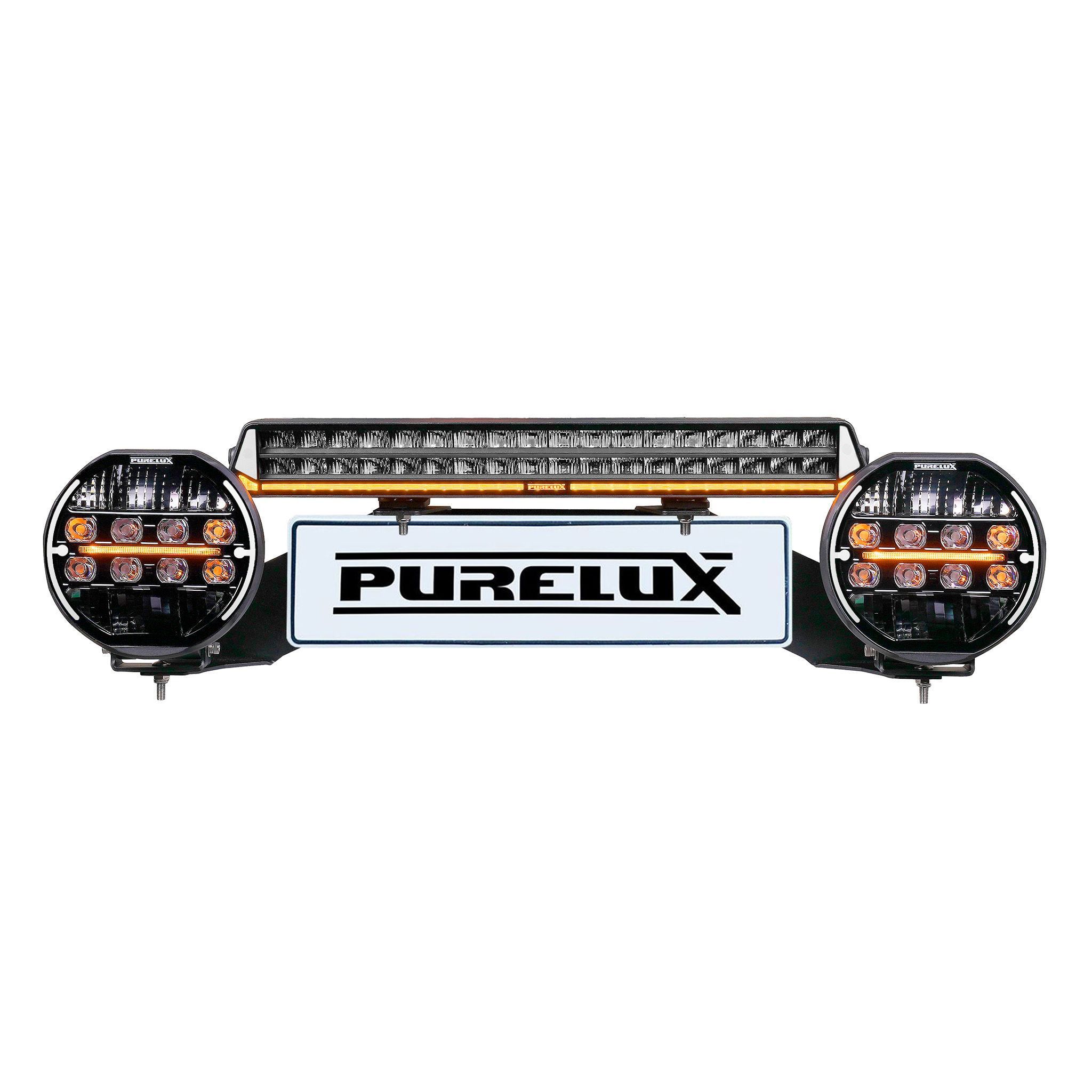 Lisävalosetti Purelux WRC 4, 432W / 28 000 lm, WRC 4 Heat, 30 000 lm