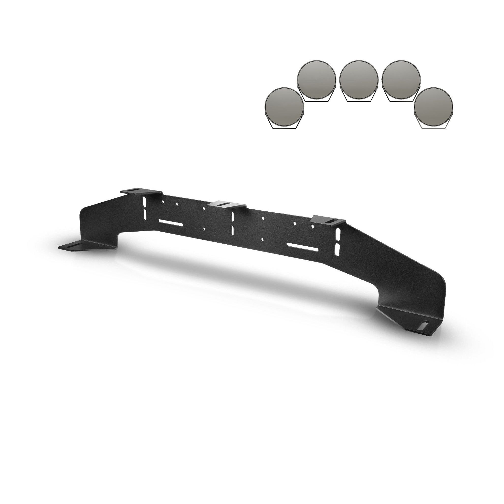 Lisävaloteline Purelux WRC, 5 valolle (max. 230 mm)