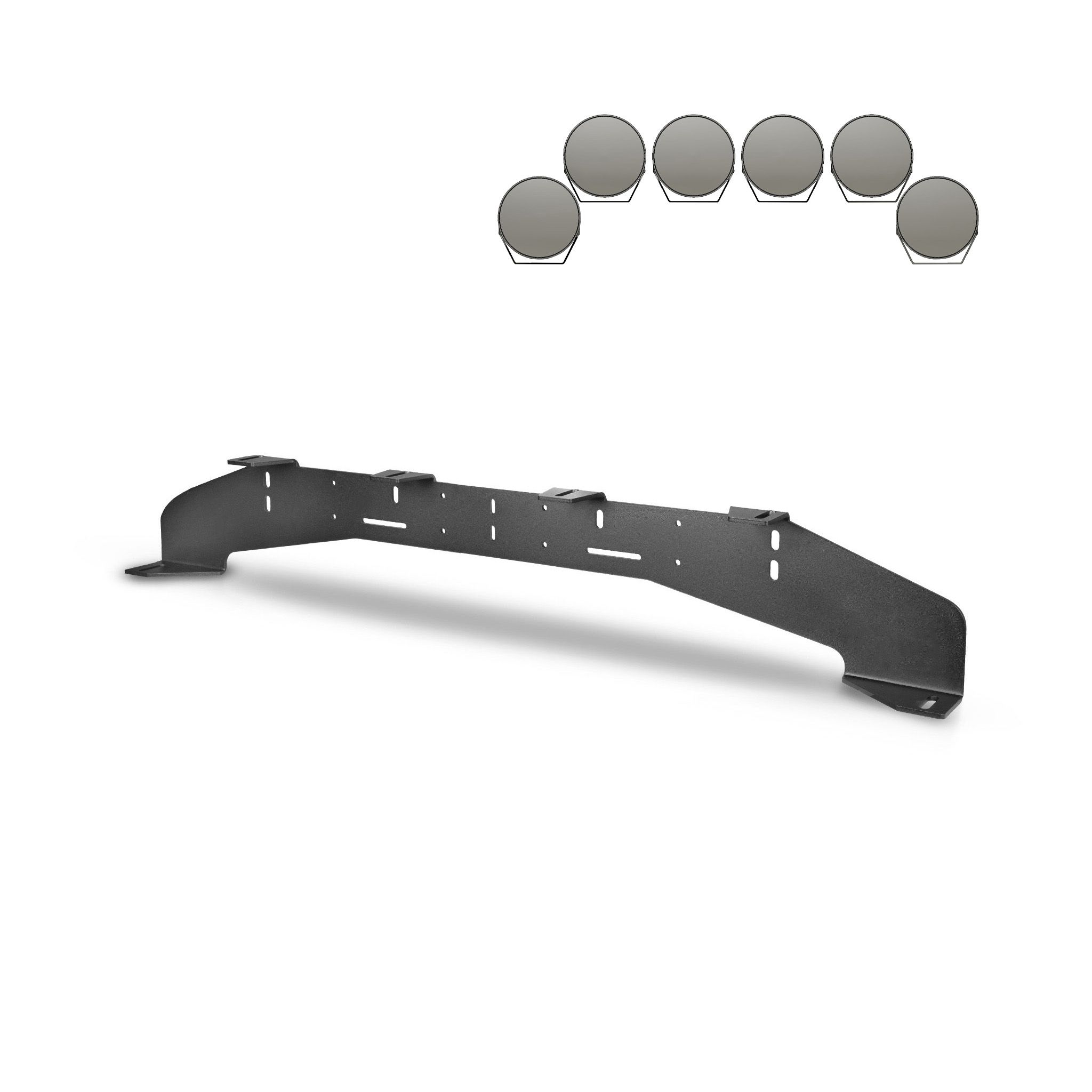 Lisävaloteline Purelux WRC, 6 valolle (max. 230 mm)