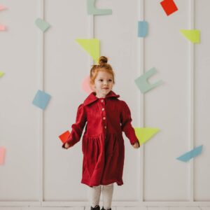 Guze Kids' Linen Dress
