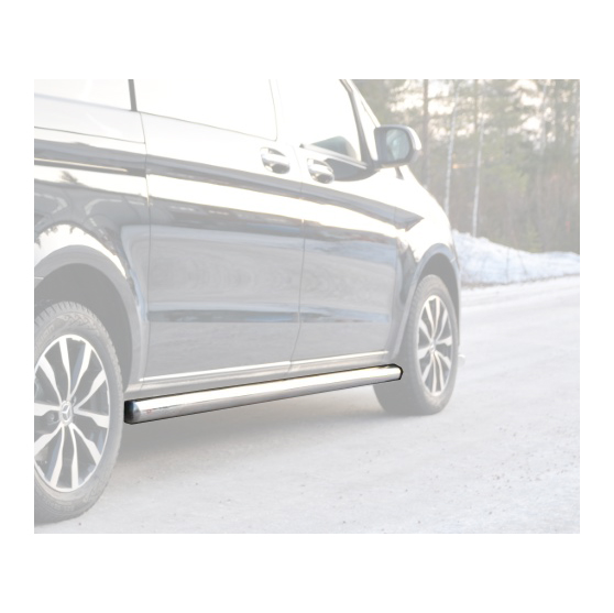 Kylkiputket RST-Steel 76 mm, MB Vito / V-Sarja LWB 2014+