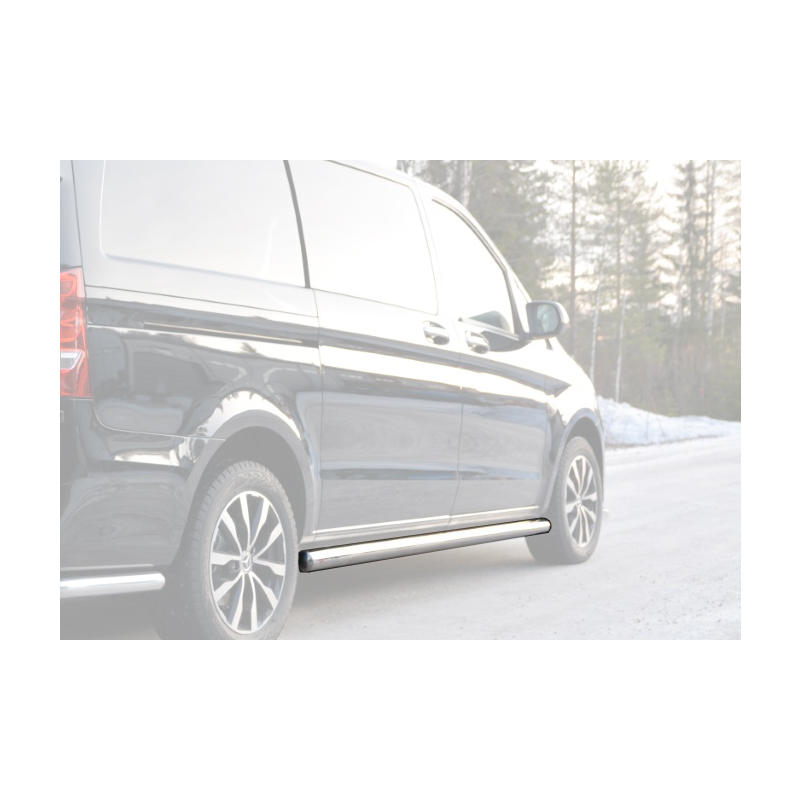 Kylkiputket RST-Steel 76 mm, MB Vito / V-Class SWB 2015+