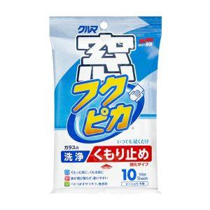 Lasinpuhdistusliina Soft99 Glass Cleaning Wipes (Anti Fog), 10 kpl