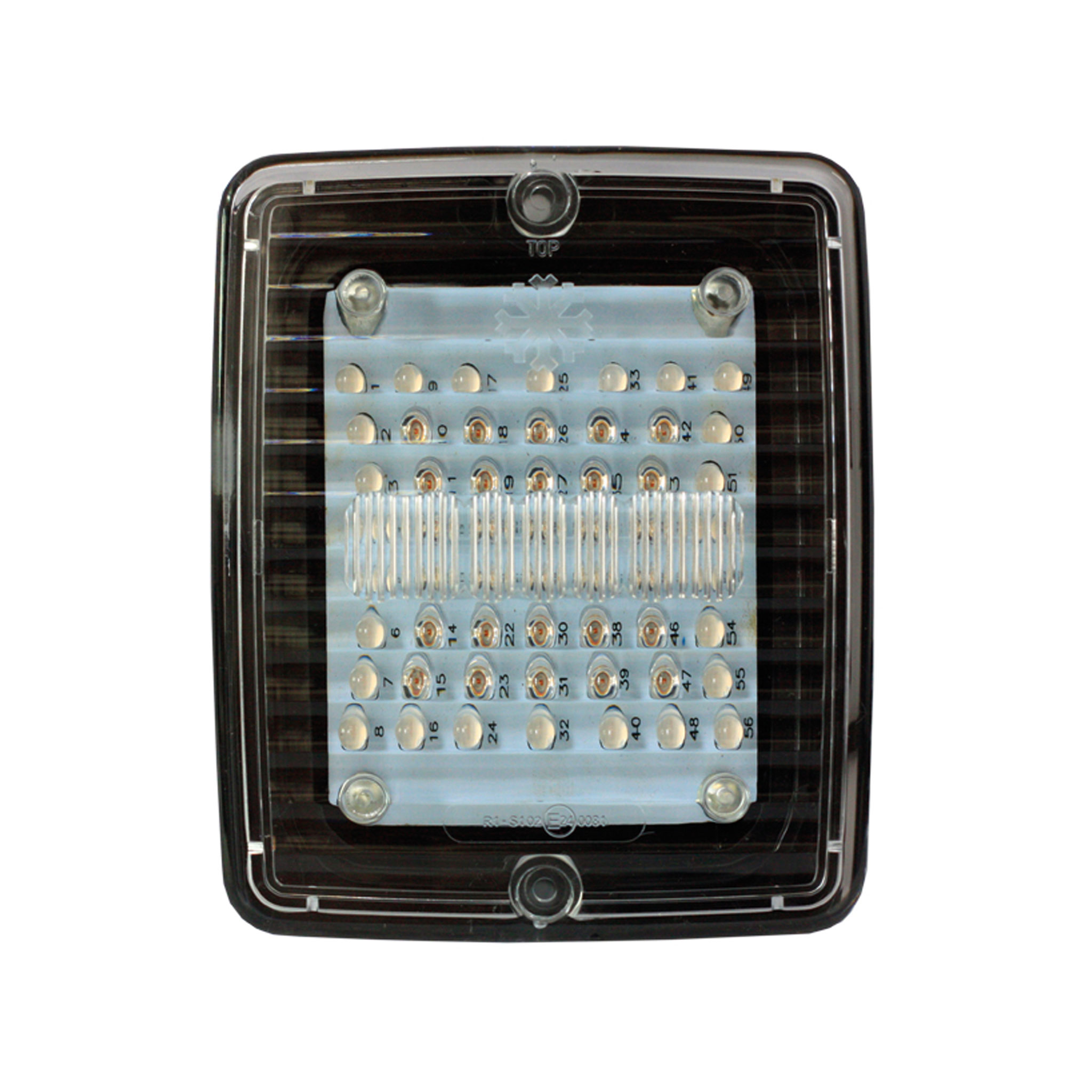Takavalo / Jarruvalo Strands Ize Led - Kirkas / 24V / 130 mm