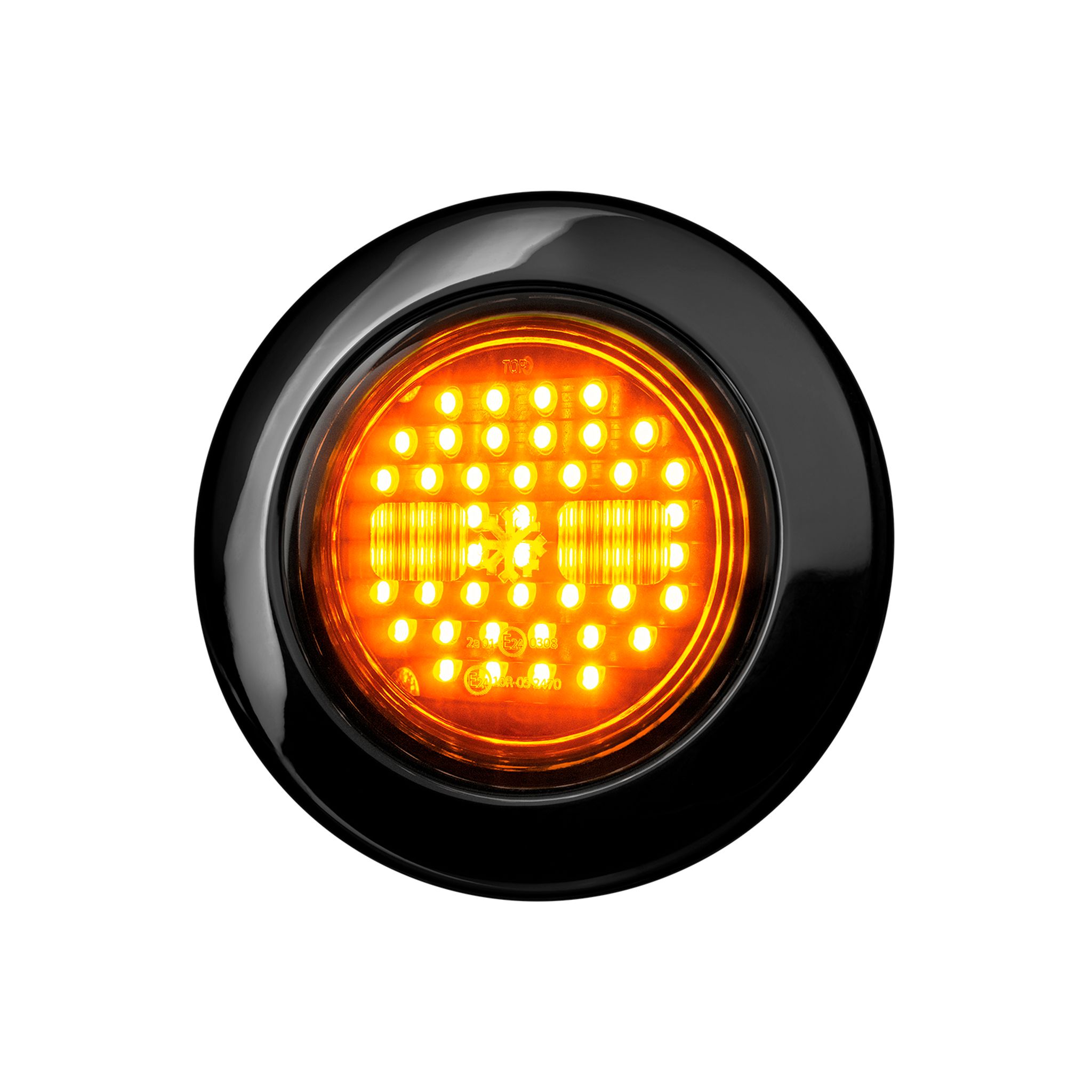 Suuntavilkku Strands Dark Knight IZE Led Indicator - 12/24V / 3.6W / 162 mm