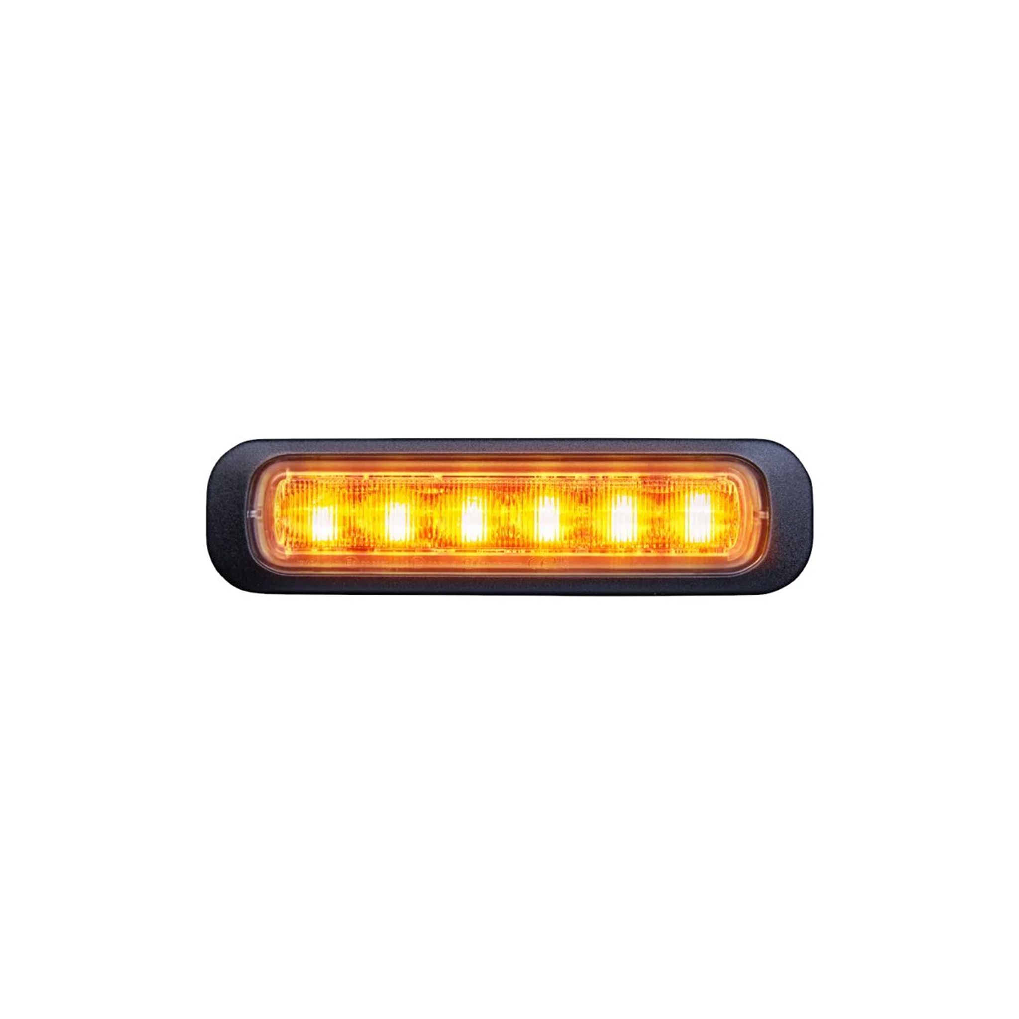 Varoitusvalo / Tasovilkku Strands Dark Knight Strobe light 6 LED - 12/24V / 10W / 129 mm