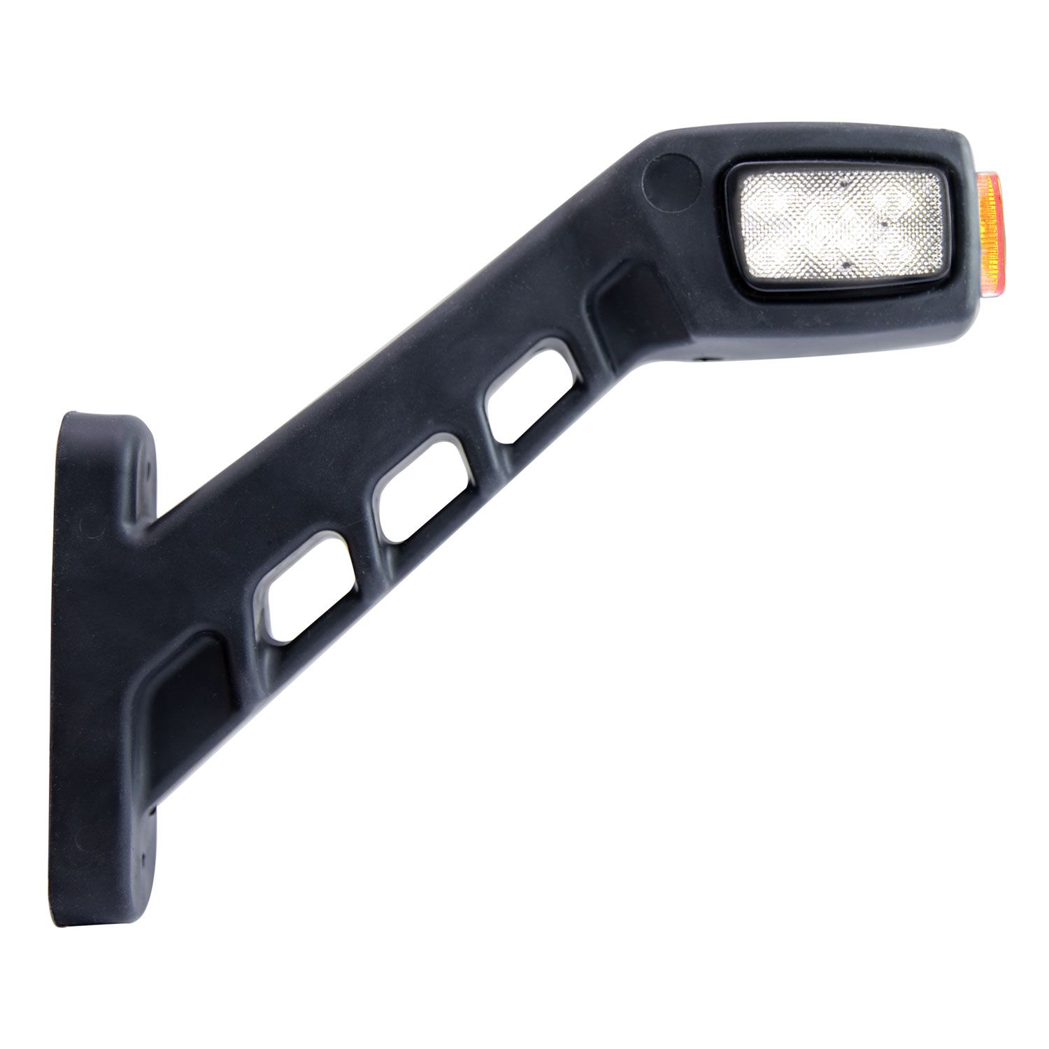 Huomiovalo /Äärivalo Strands Freedom Light Guide Rubber Arm L - 12/24V / 191 mm, Vasen