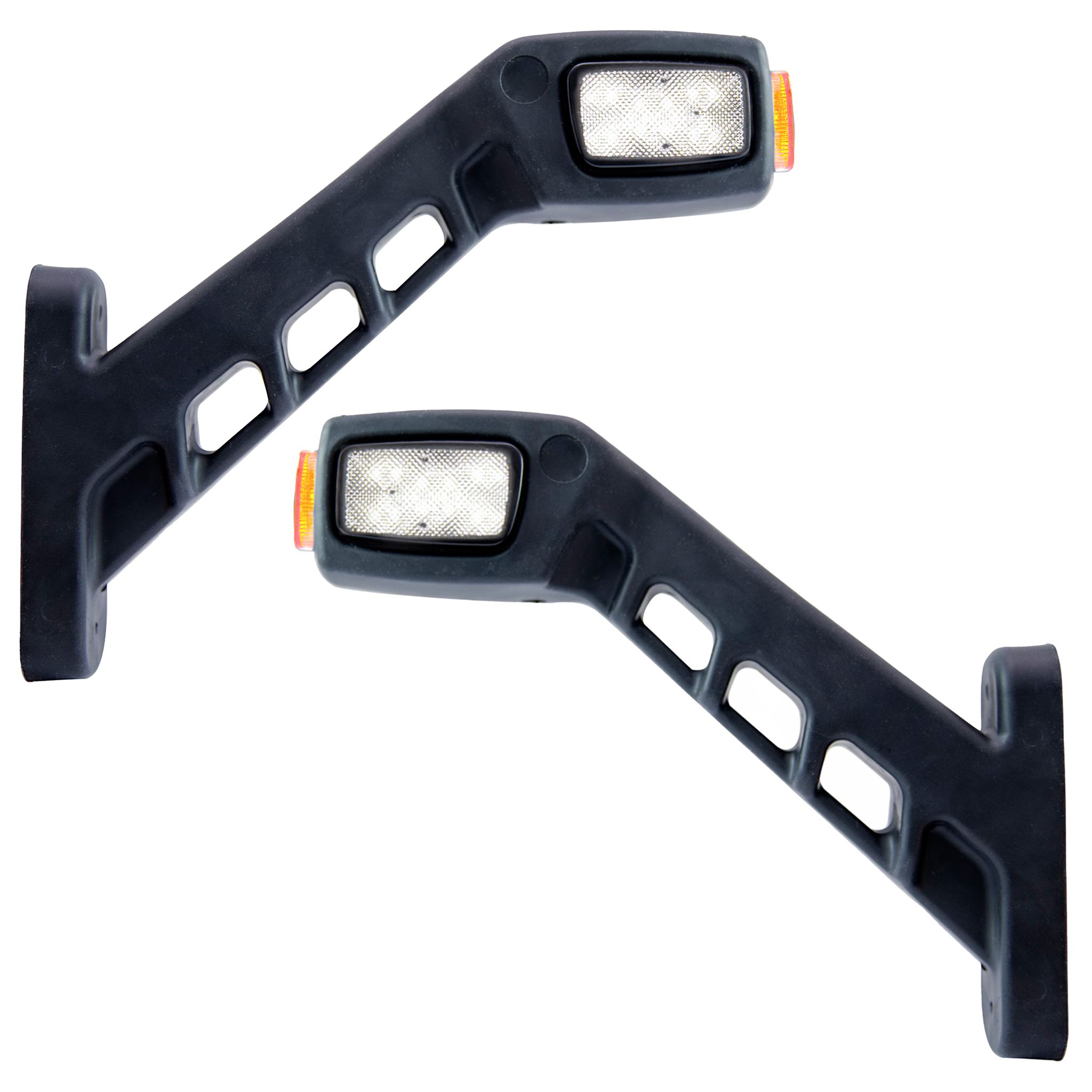 Huomiovalo /Äärivalo Strands Freedom Light Guide Rubber Arm L - 12/24V / 191 mm, Oikea + Vasen