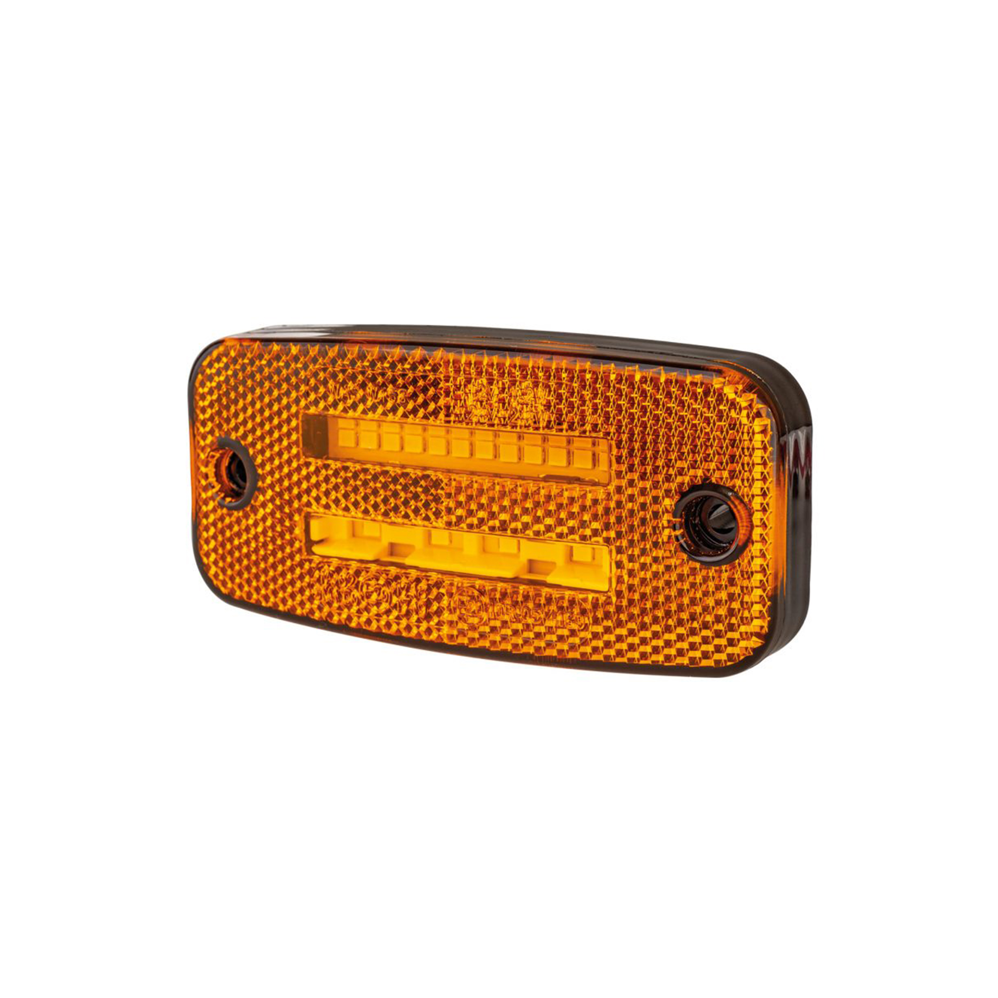 Varoitusvalo / Tasovilkku Strands KZ Side Marker / Warning Light LED - 12/24V / 111 mm, 1 kpl (5 m kaapeli)