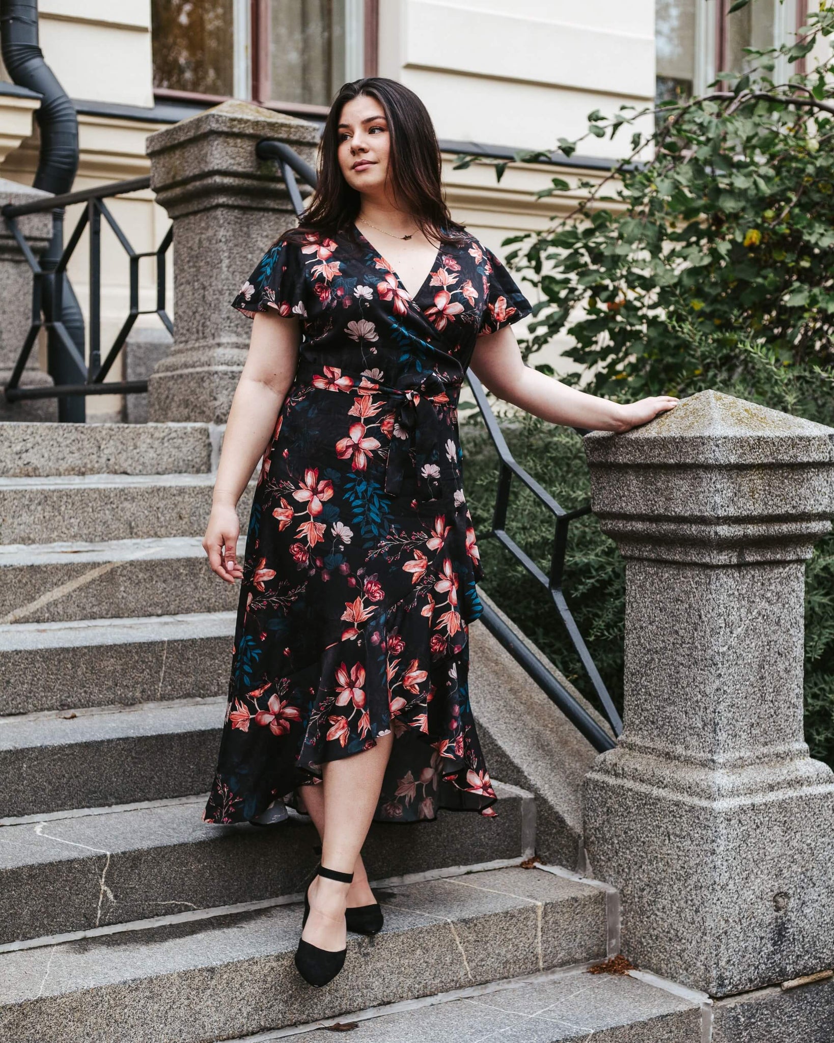 Annika Dress Versailles Dark Blue