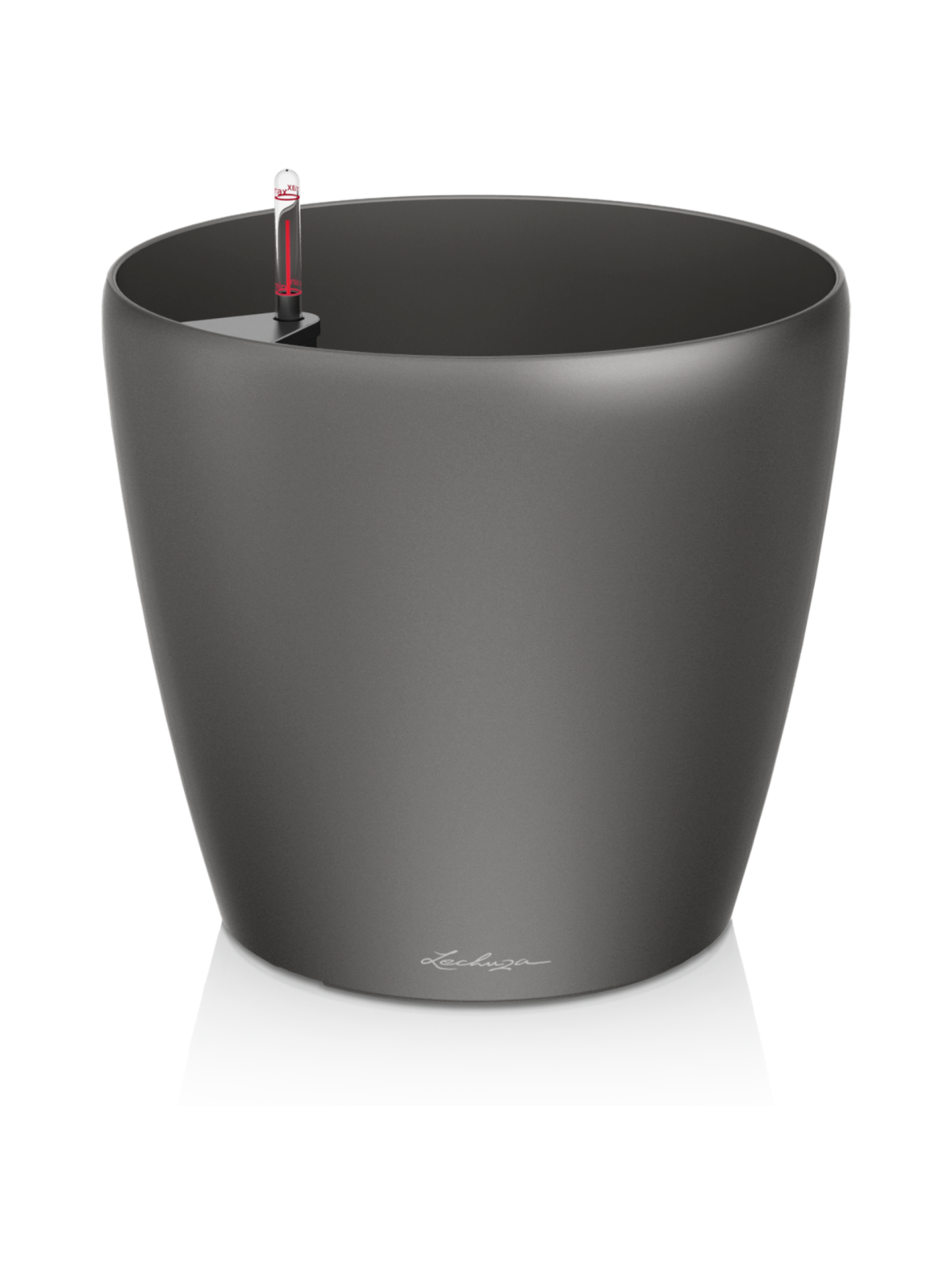 Classiko ls  tummaharmaa altakasteluruukku pyörillä ∅43cm, korkeus 40cm