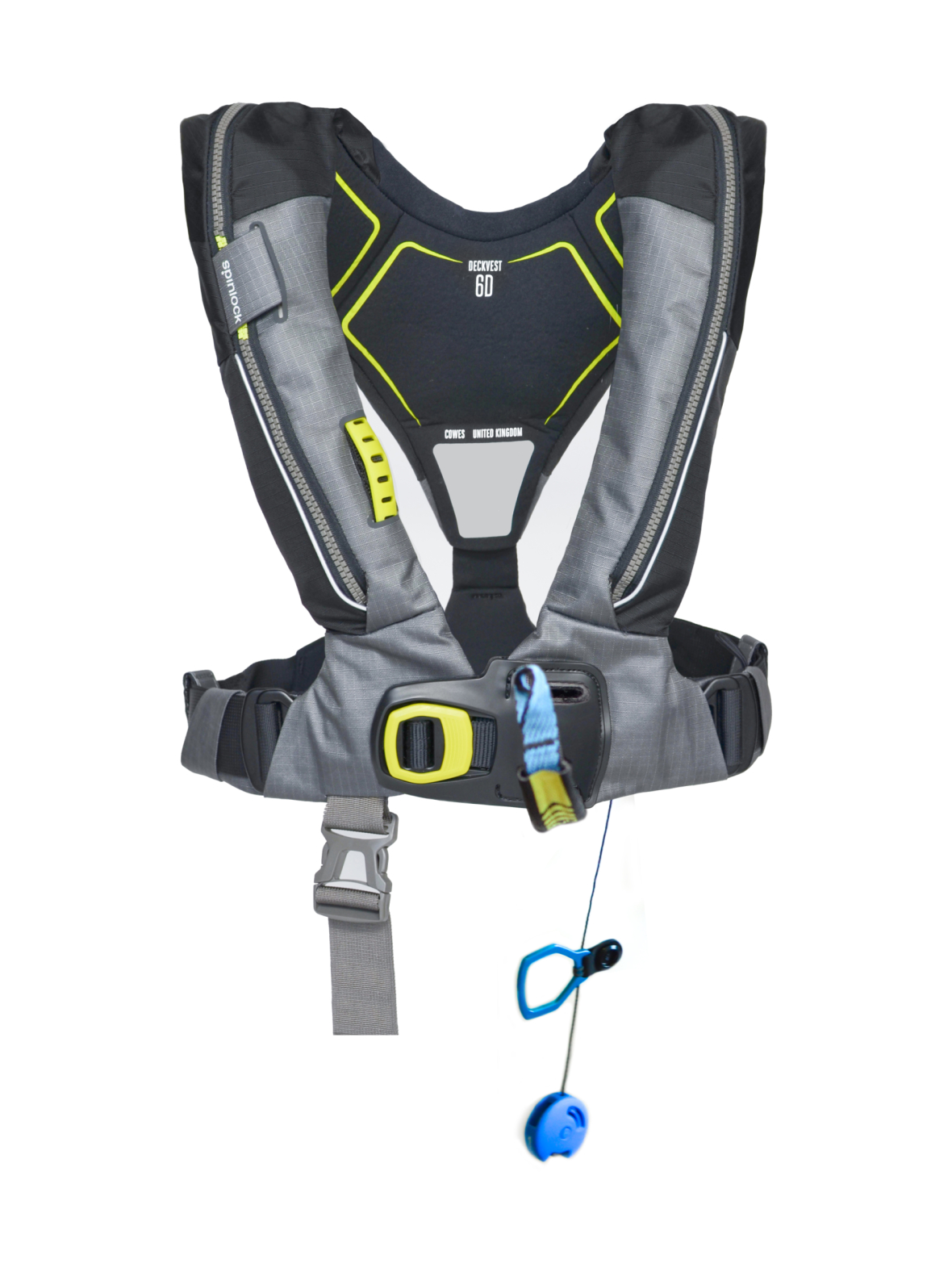 Deckvest 6d 170n musta hrs -pelastusliivi