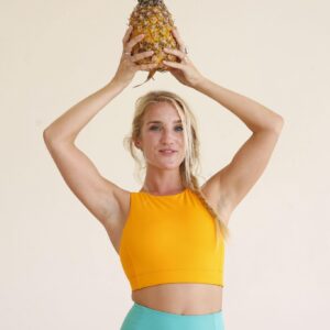 Criss Cross Glossy Toppi Mango