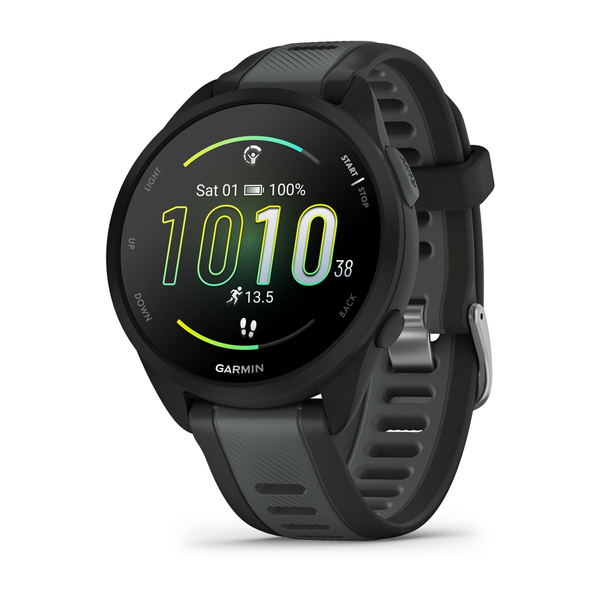 GARMIN FORERUNNER 165 MUSIC, MUSTA/TUMMANHARMAA