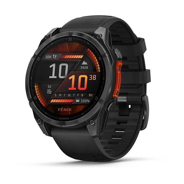 Garmin Fenix 8 -urheilukello, 47mm, AMOLED, musta