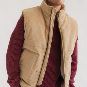 Kulusuk Vest Latte Beige