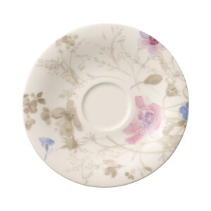 Mariefleur gris basic -kahvikupin aluslautanen 16 cm