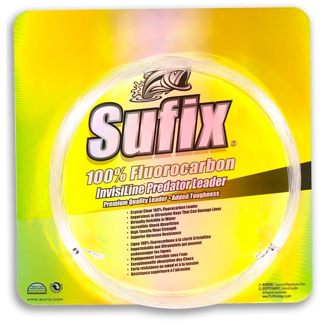 Sufix Invisiline Predator 100 % Fluorocarbon Leader 12 m 1,06 mm