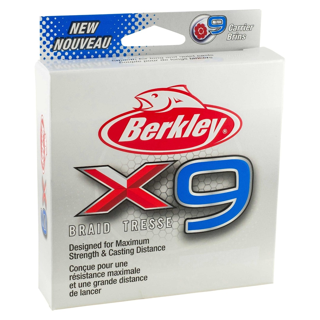 Berkley X9 Braid Low Vis Green 2000 m kuitusiima 0,35 mm