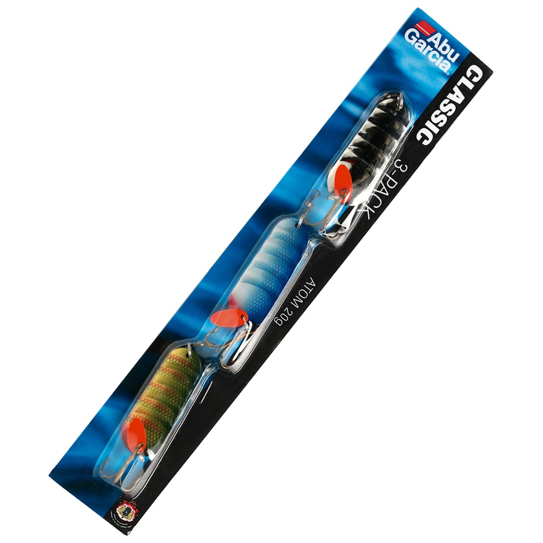 Abu Garcia Atom 3-pack lusikkauistinsetti