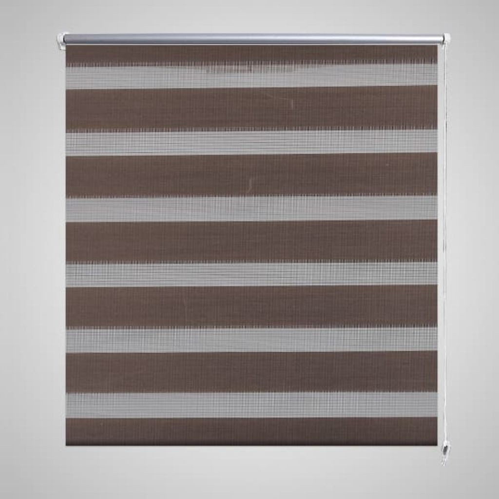 Zebra rullakaihdin 40 x 100 cm kahvinruskea - Ruskea