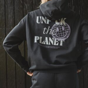 Jordaan Earth Lovers Hoodie Anthracite